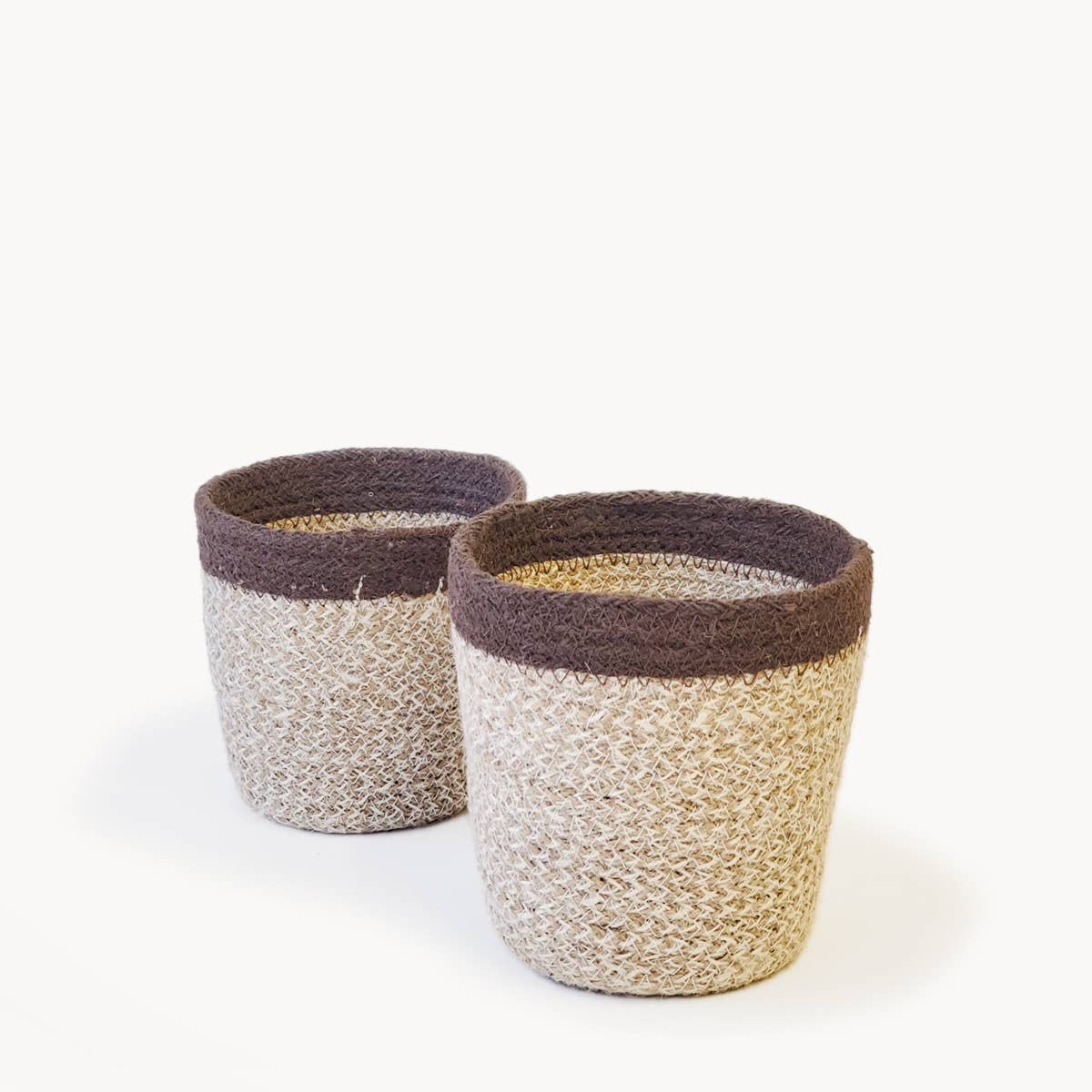 Handwoven Agora Plant Basket