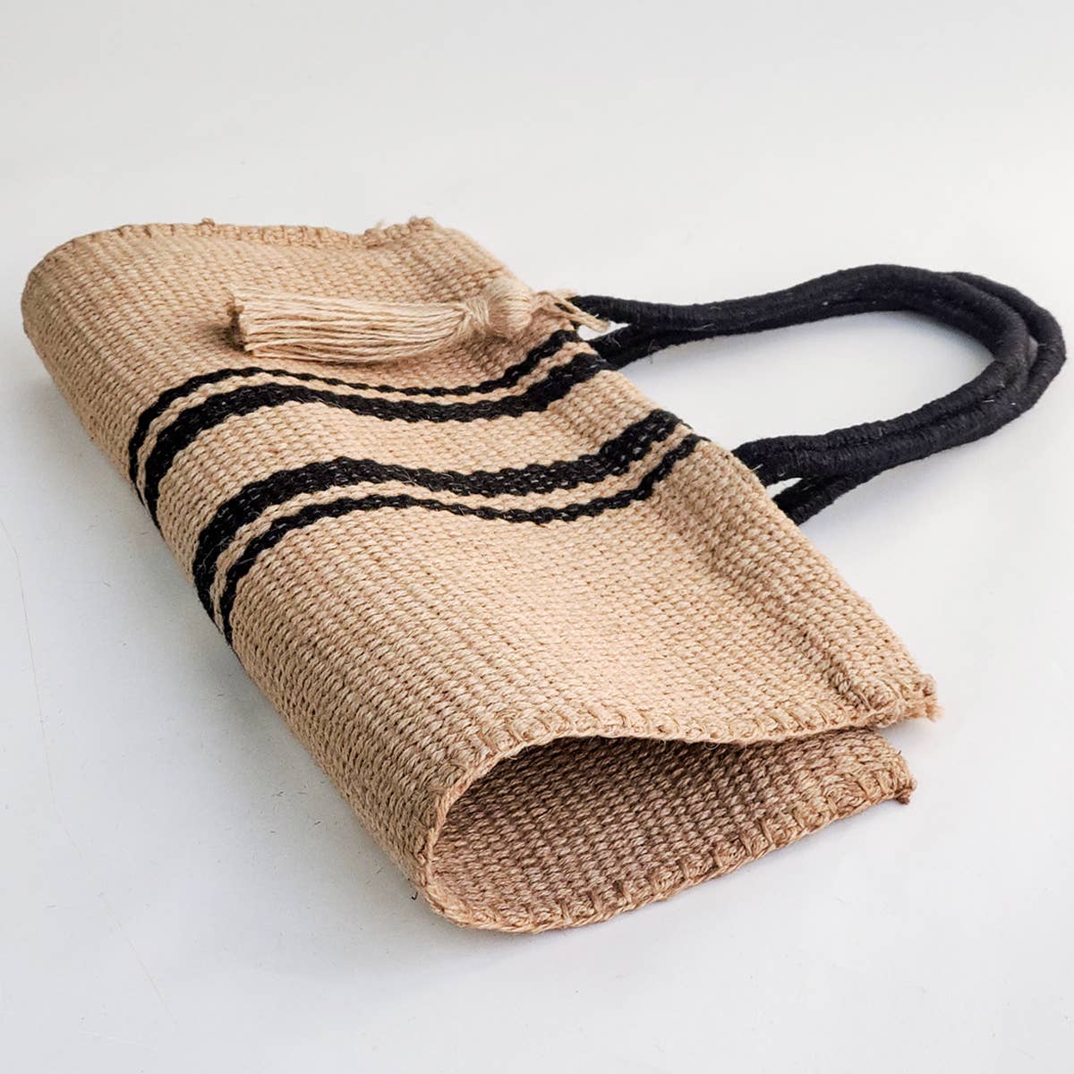 Handwoven Jute Tote Bag