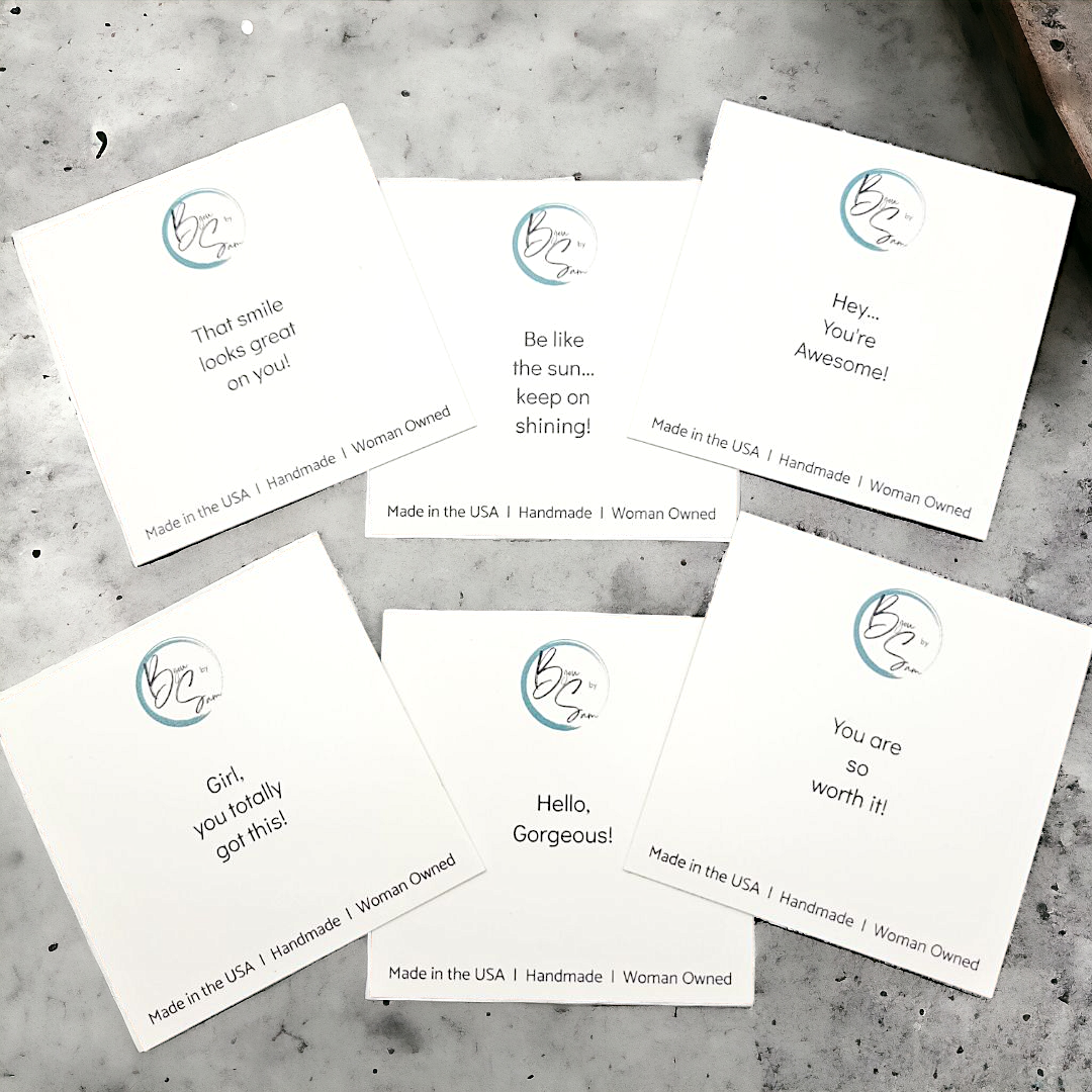 Sterling Silver & Sea Glass Threader Earrings