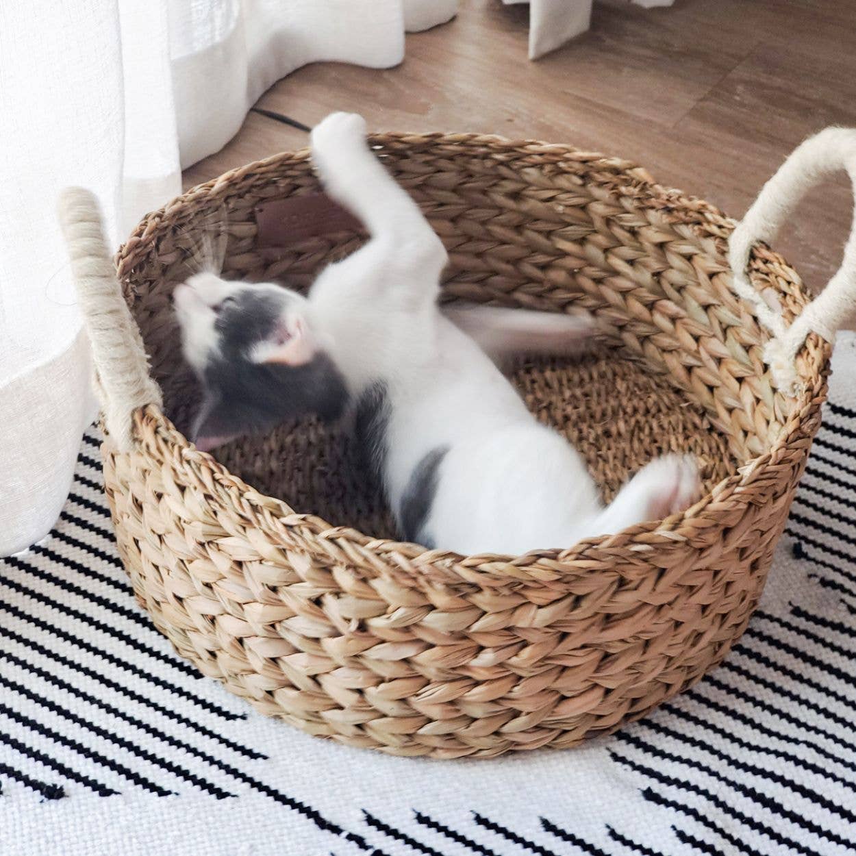 Handwoven Savar Wicker Basket