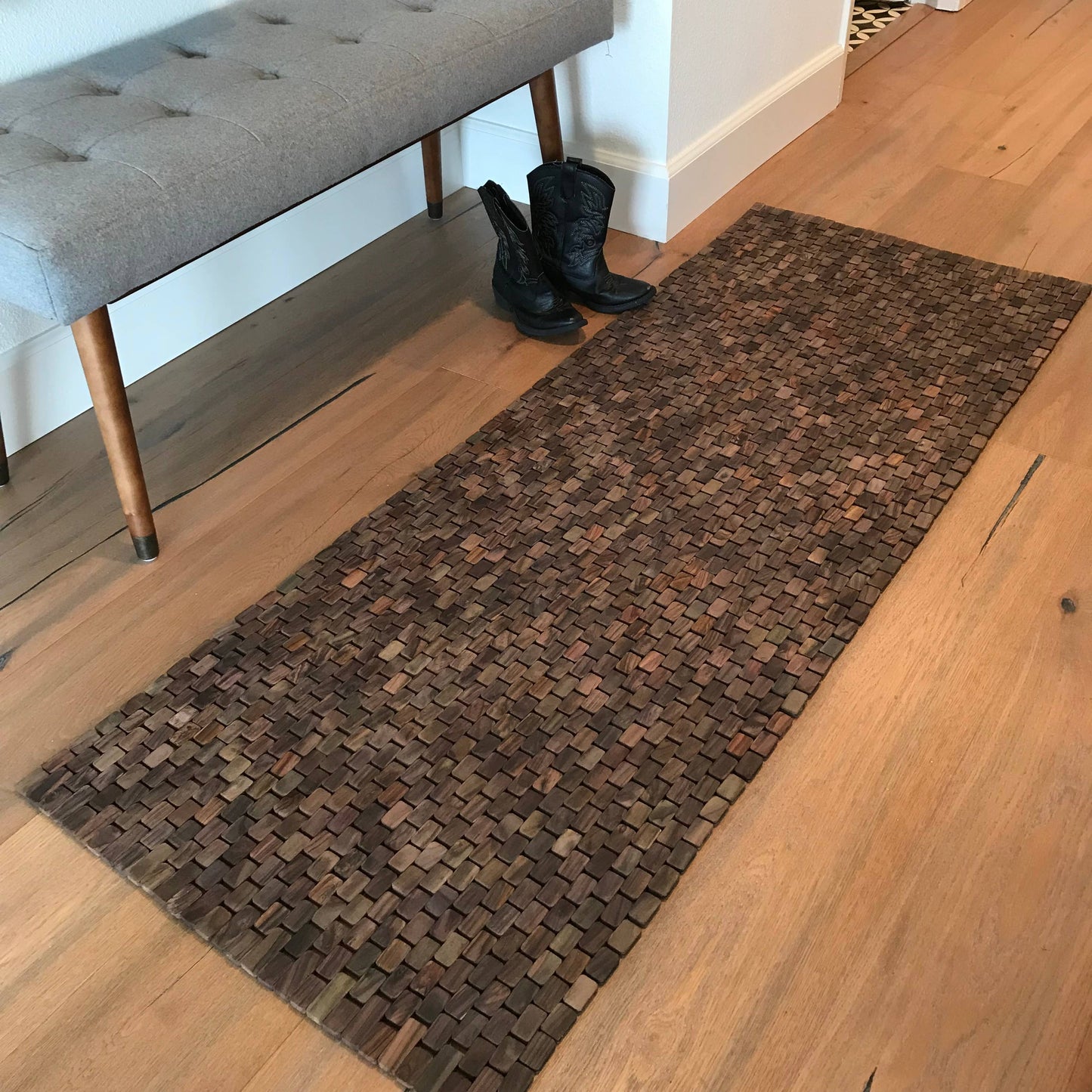 Rosewood Bath & Floor Runner 64" x 24"
