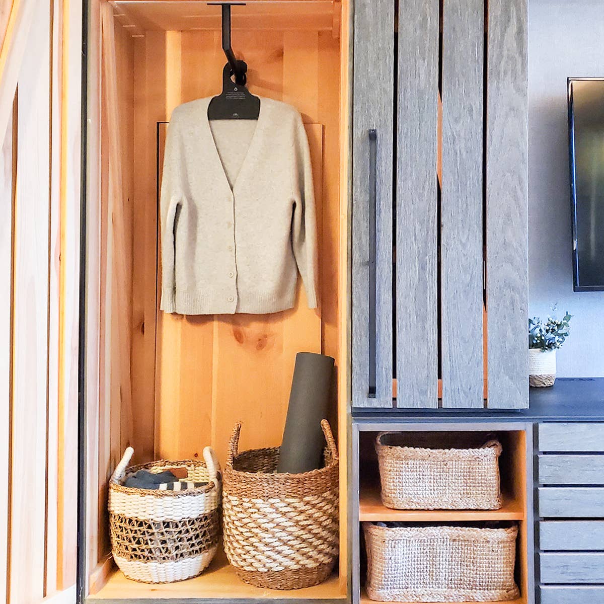 Ula Mesh Handwoven Storage Basket