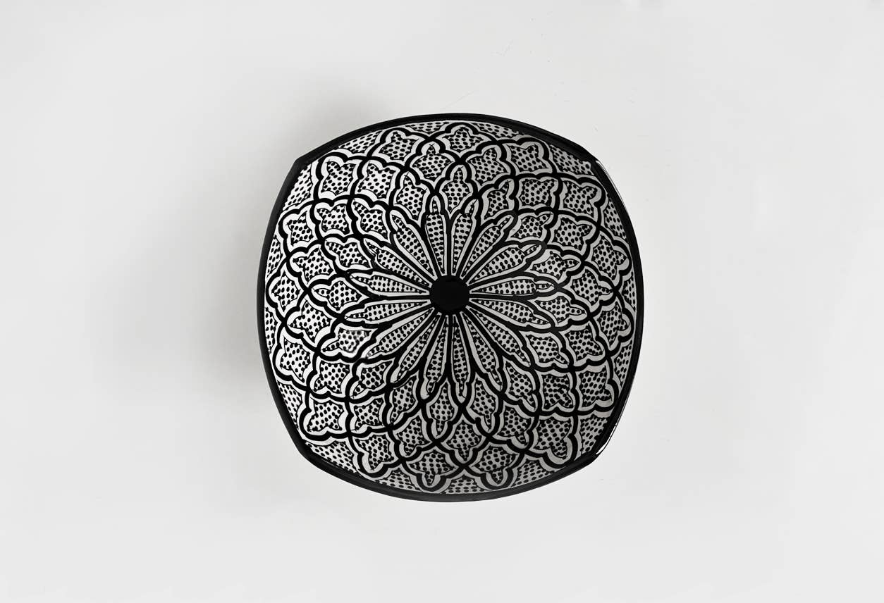 Moroccan Safi Ceramic Nesting Bowls