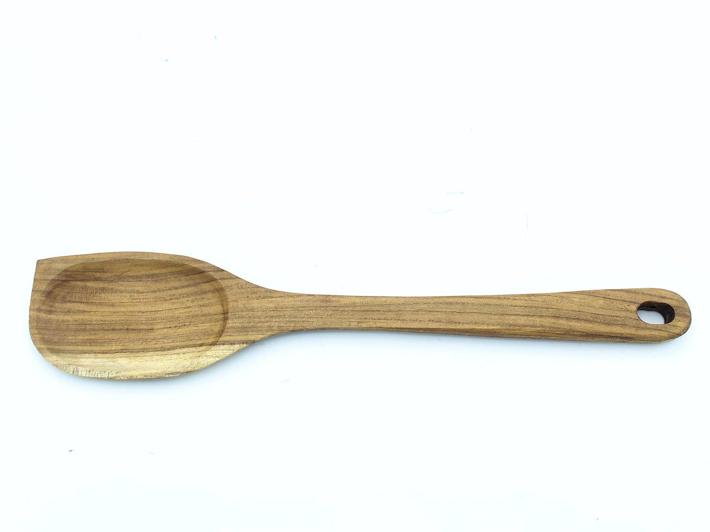 Rustic Handle Wooden Corner Spoon