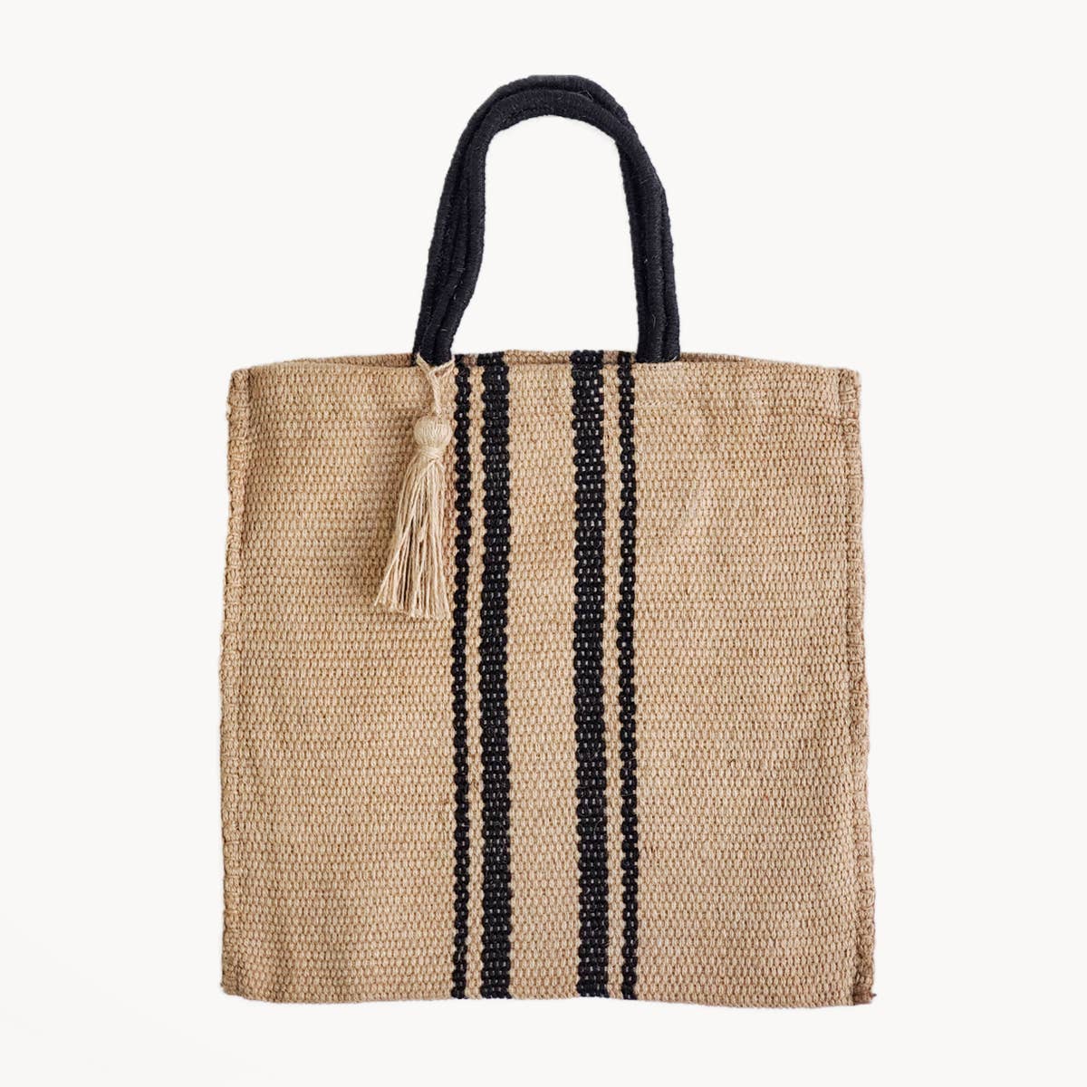 Handwoven Jute Tote Bag