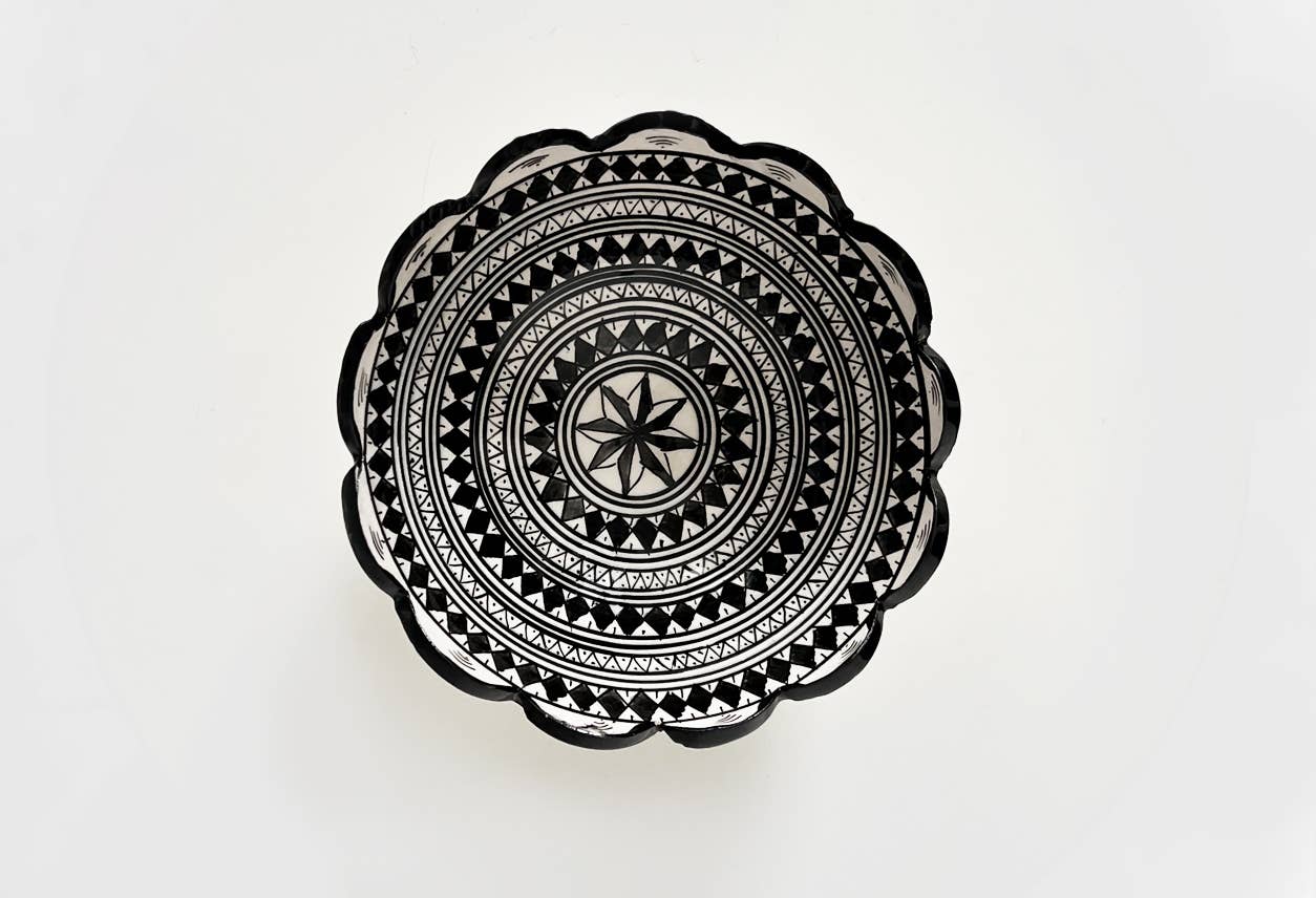 Moroccan Safi Ceramic Nesting Bowls
