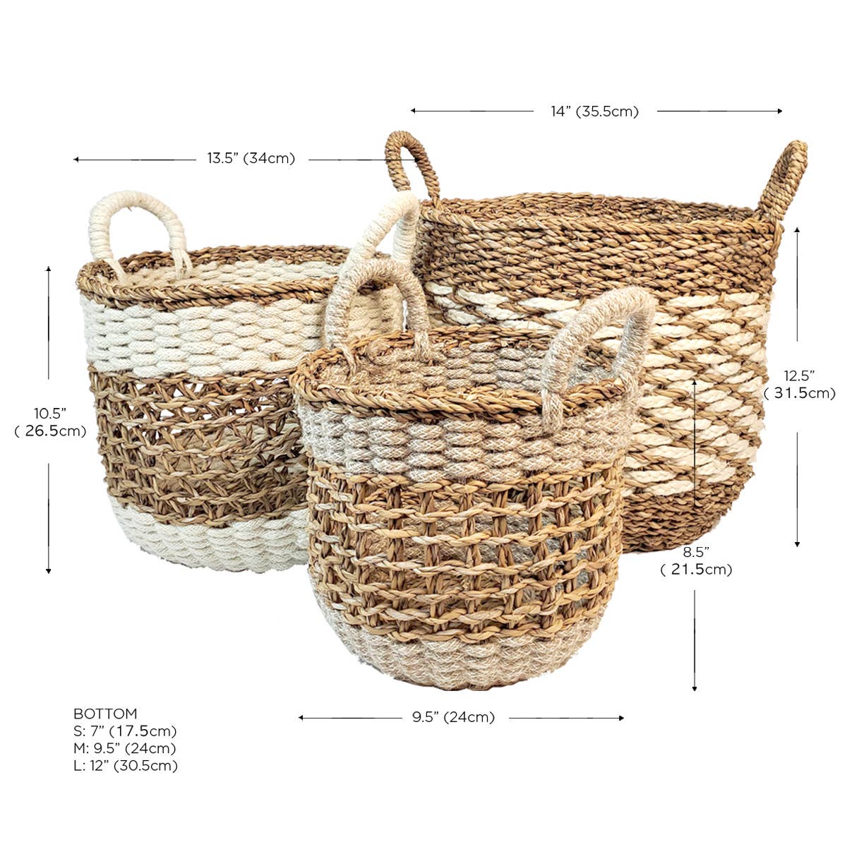 Ula Mesh Handwoven Storage Basket