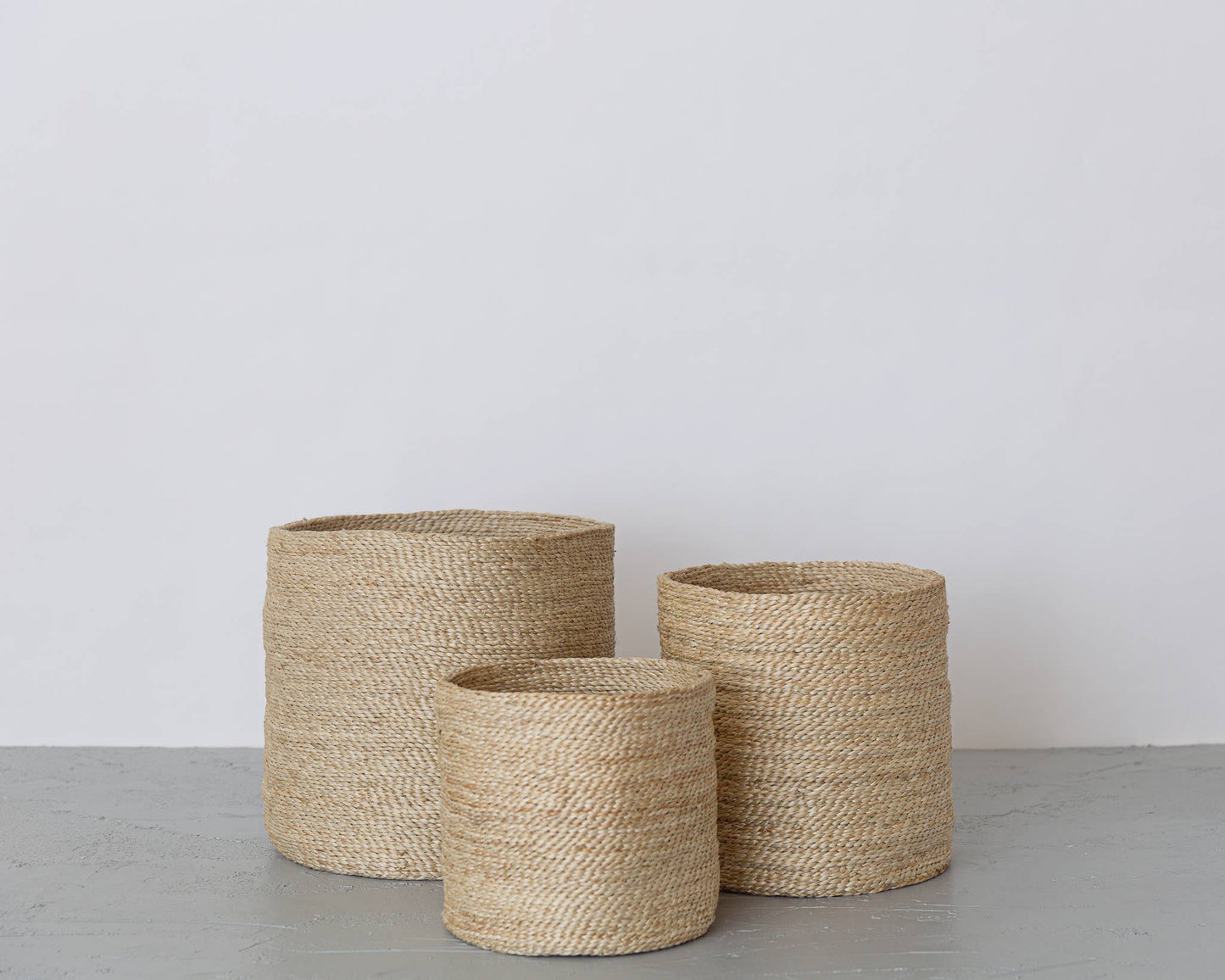 Tall Jute Basket