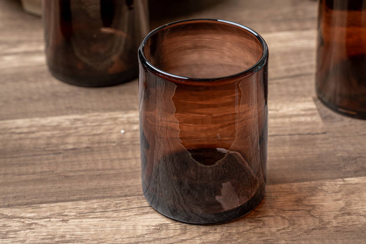Handblown Mexican Short Glasses