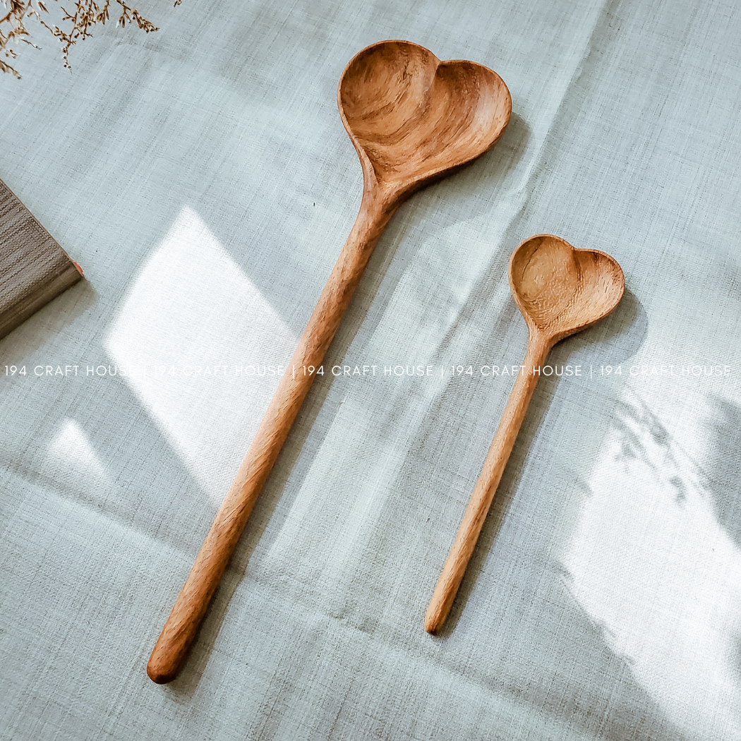 Wooden Heart Spoon