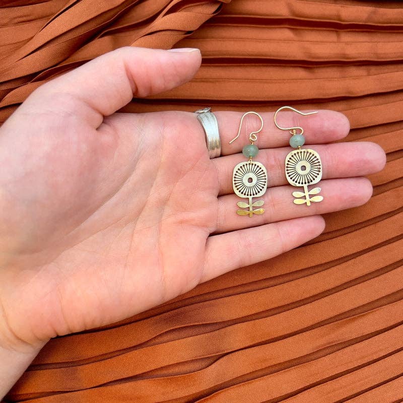 Verdure Silver Earrings