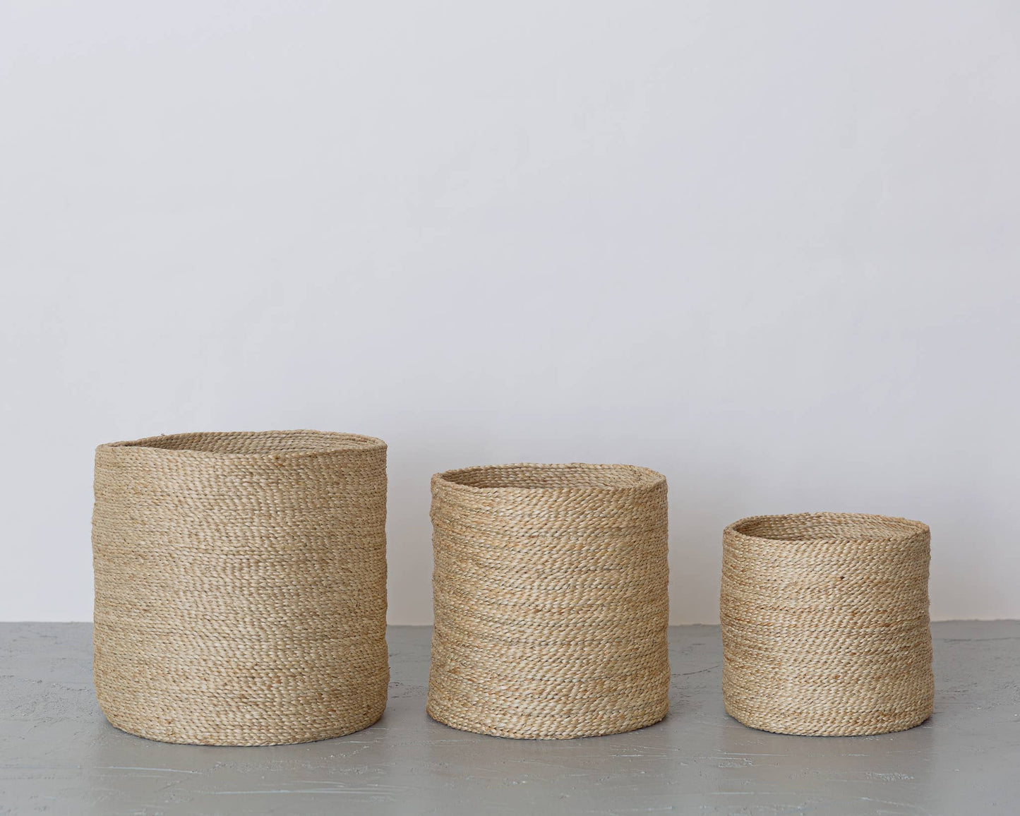 Tall Jute Basket