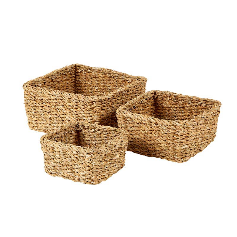 Square Seagrass Baskets