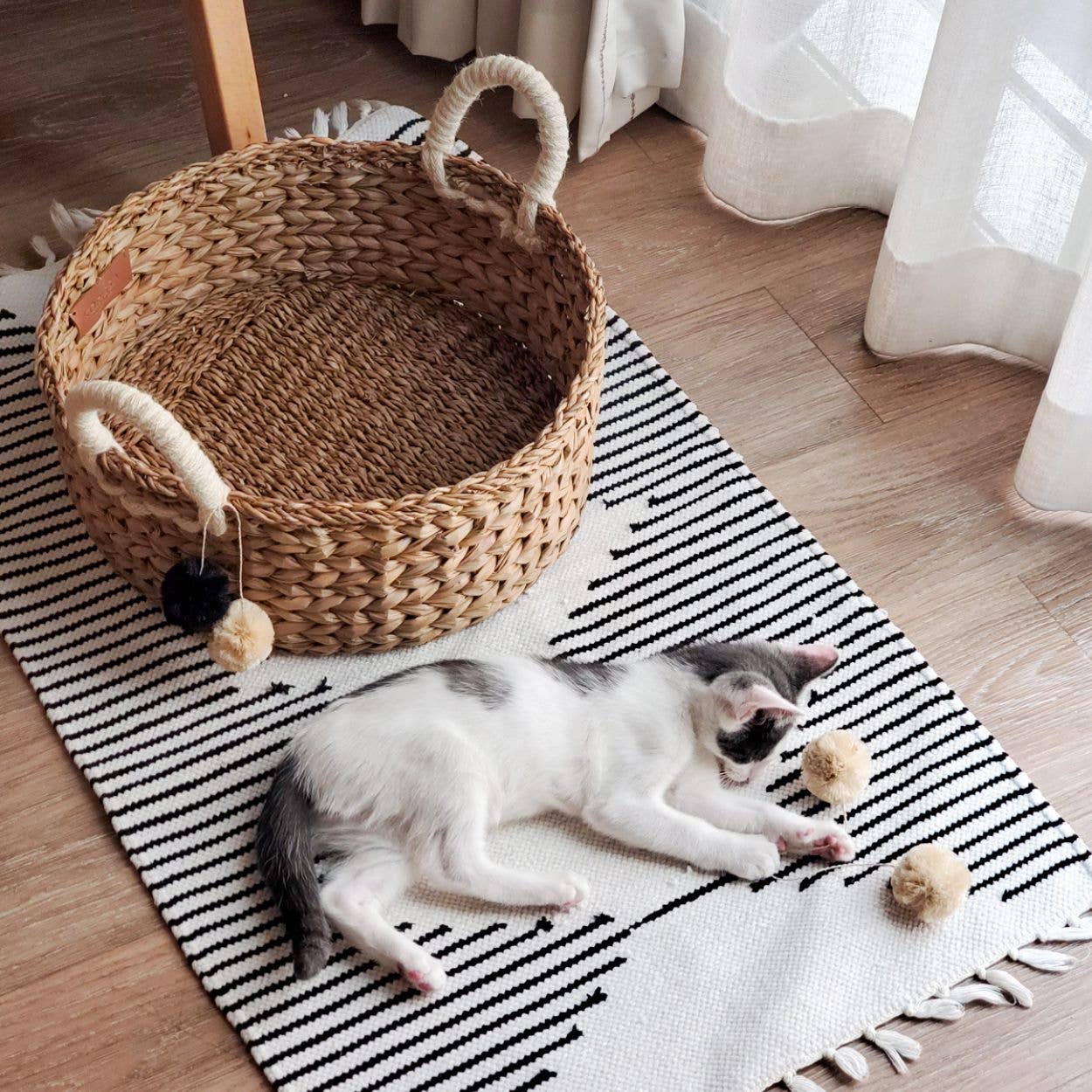Handwoven Savar Wicker Basket
