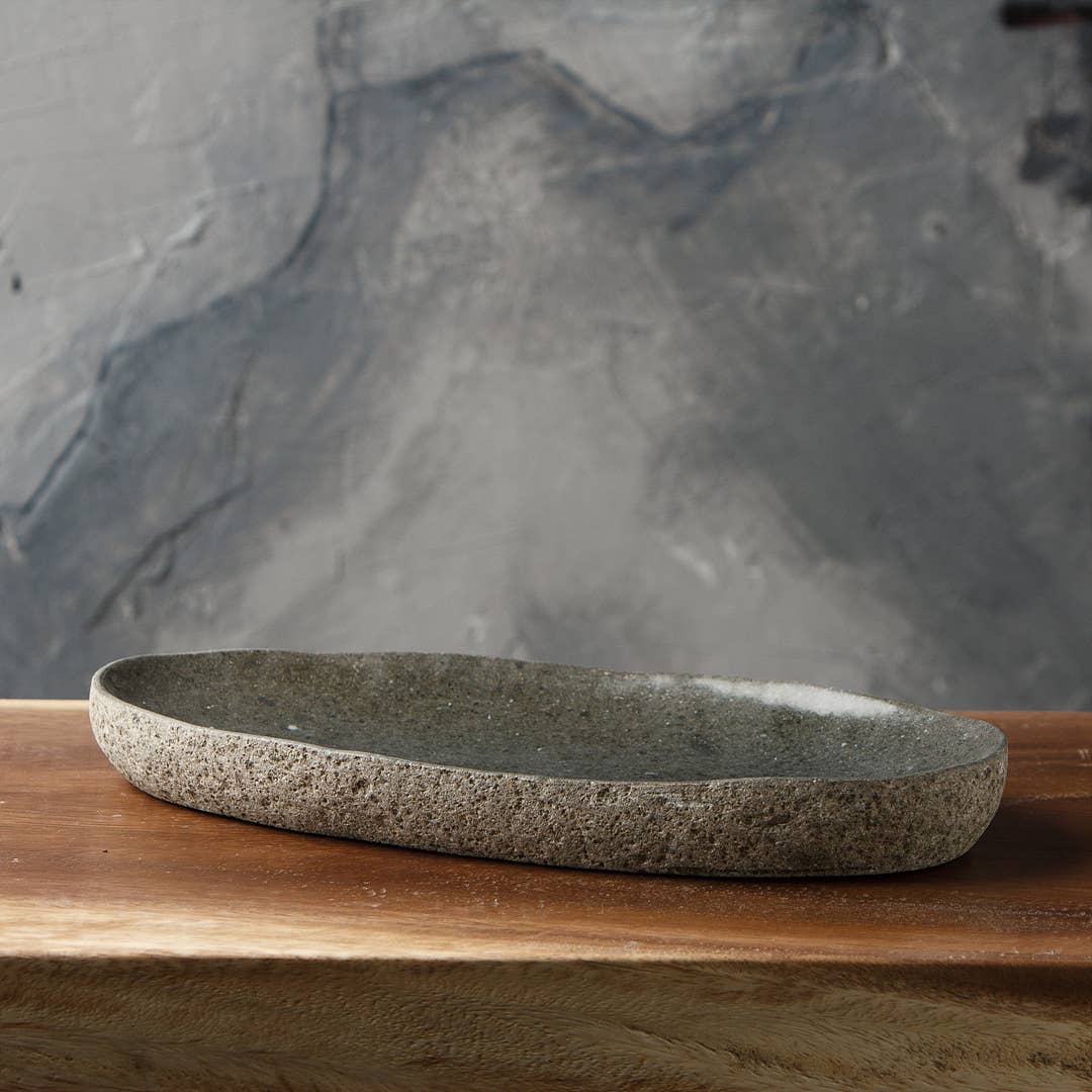 River Stone Dish