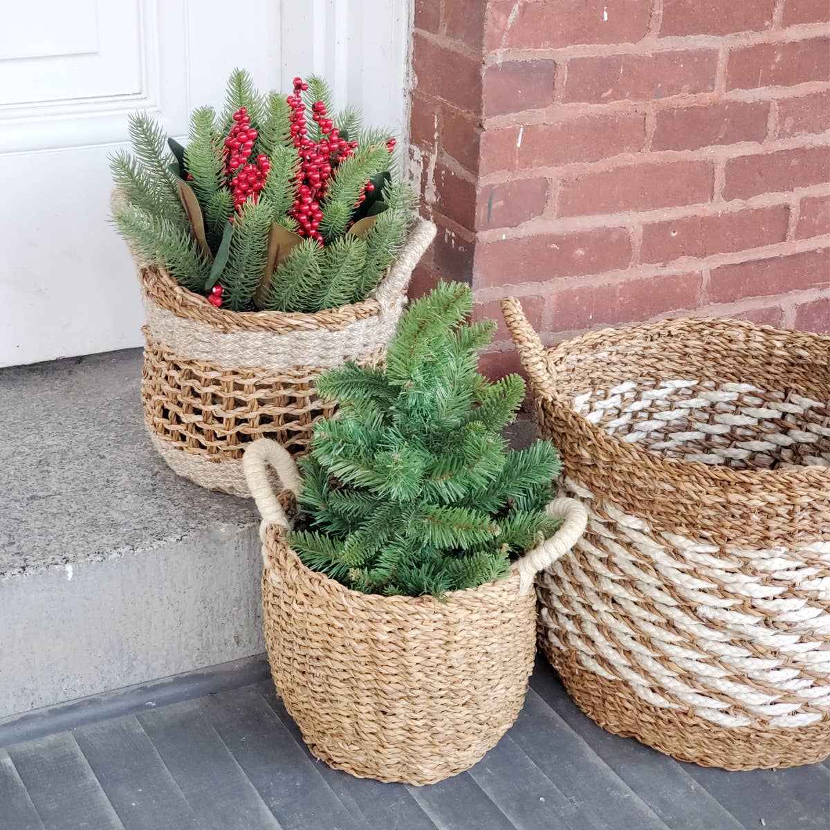 Ula Mesh Handwoven Storage Basket