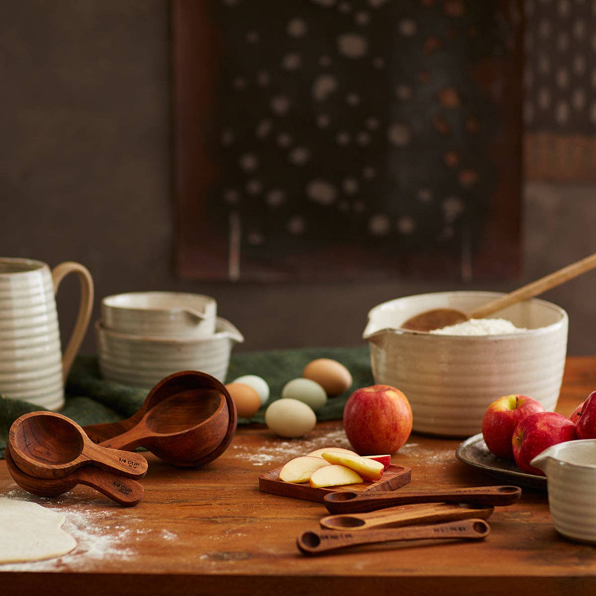 Acacia Measuring Spoons