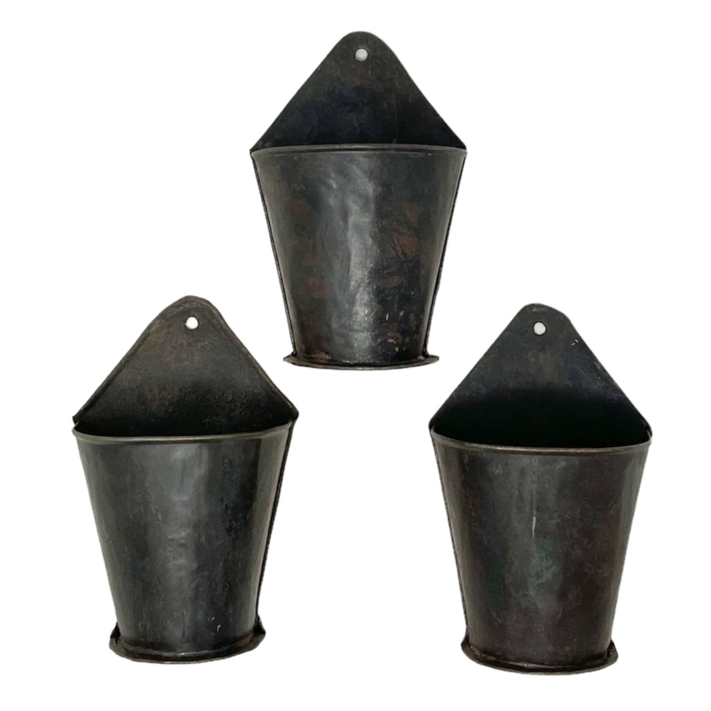 Galvanized Wall Pocket Planter
