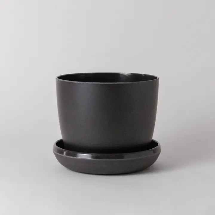 Bamboo Fiber Pot & Saucer