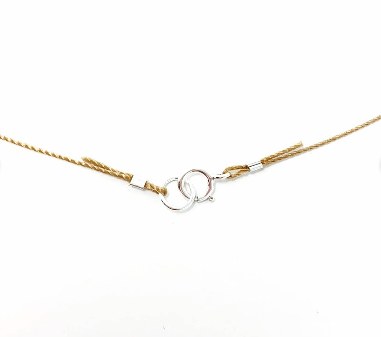 Pink Sapphire Small Teardrop Necklace