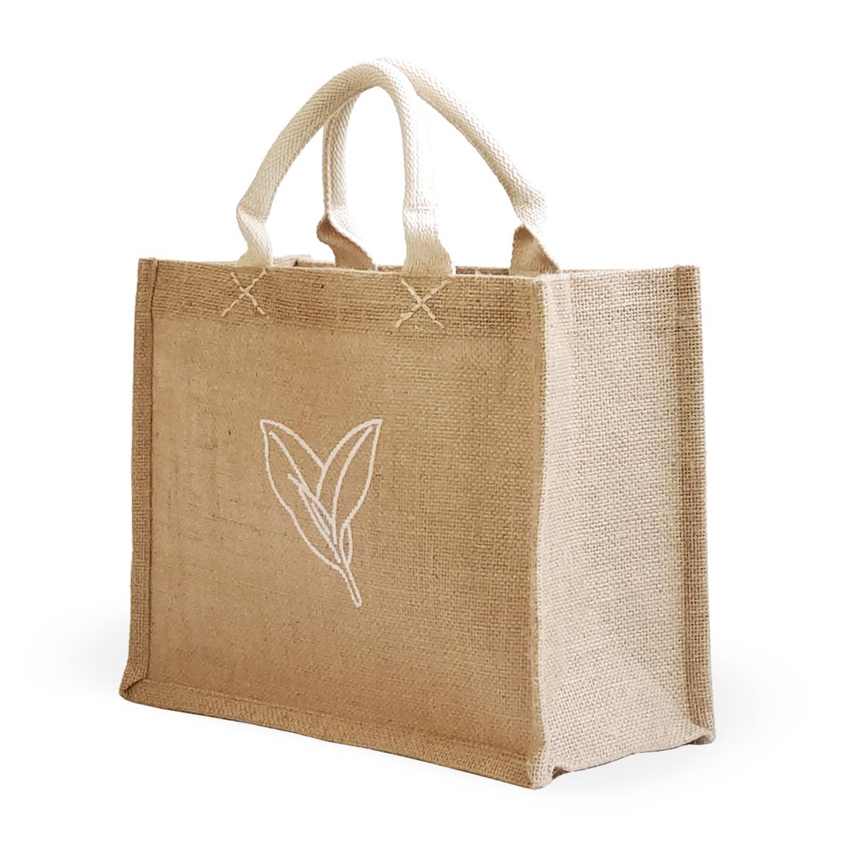 Handmade Burlap Jute Tote