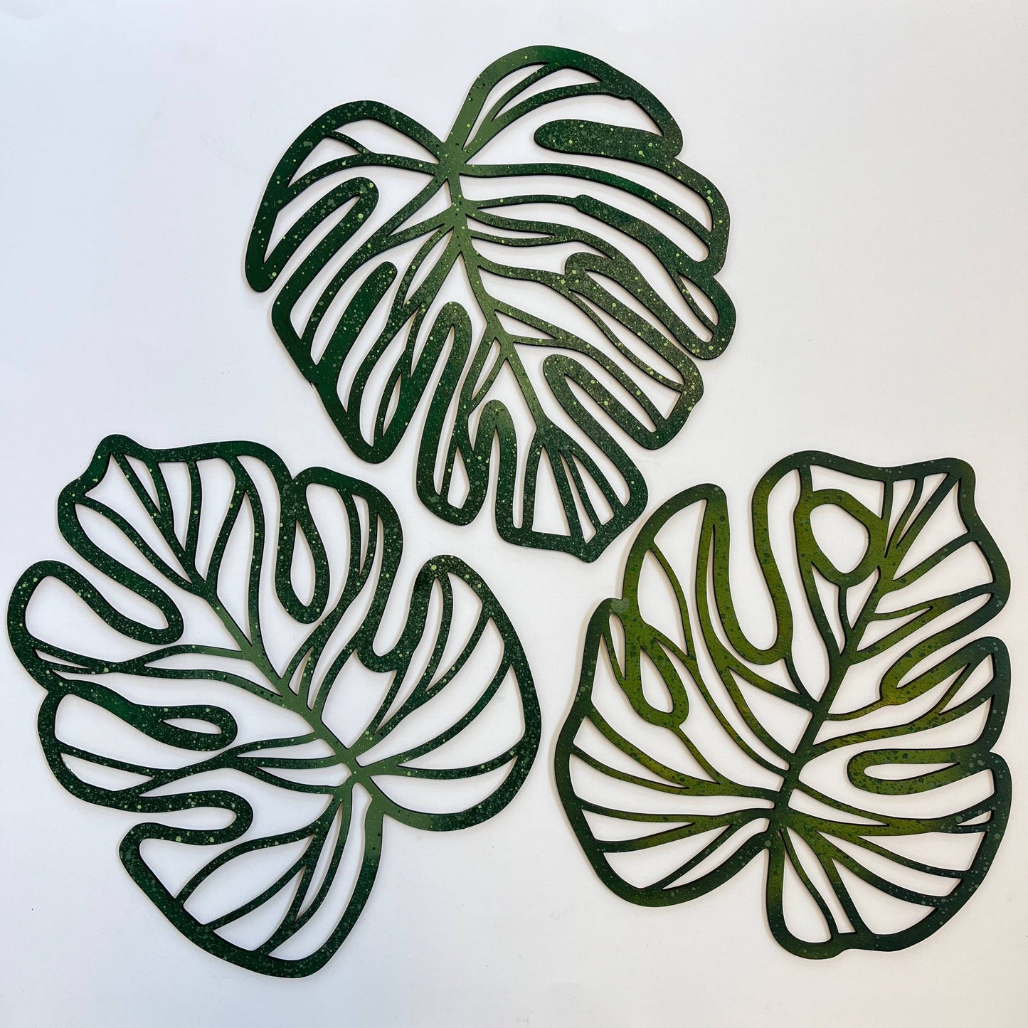 Botanical 12" Laser Cut Leaf Wall Art