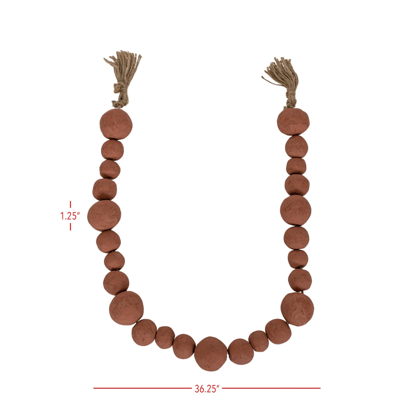 Osa Terracotta & Jute Garland