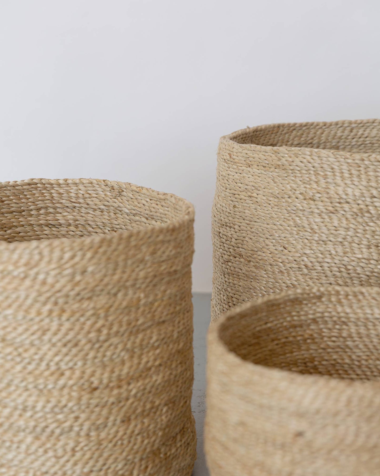 Tall Jute Basket