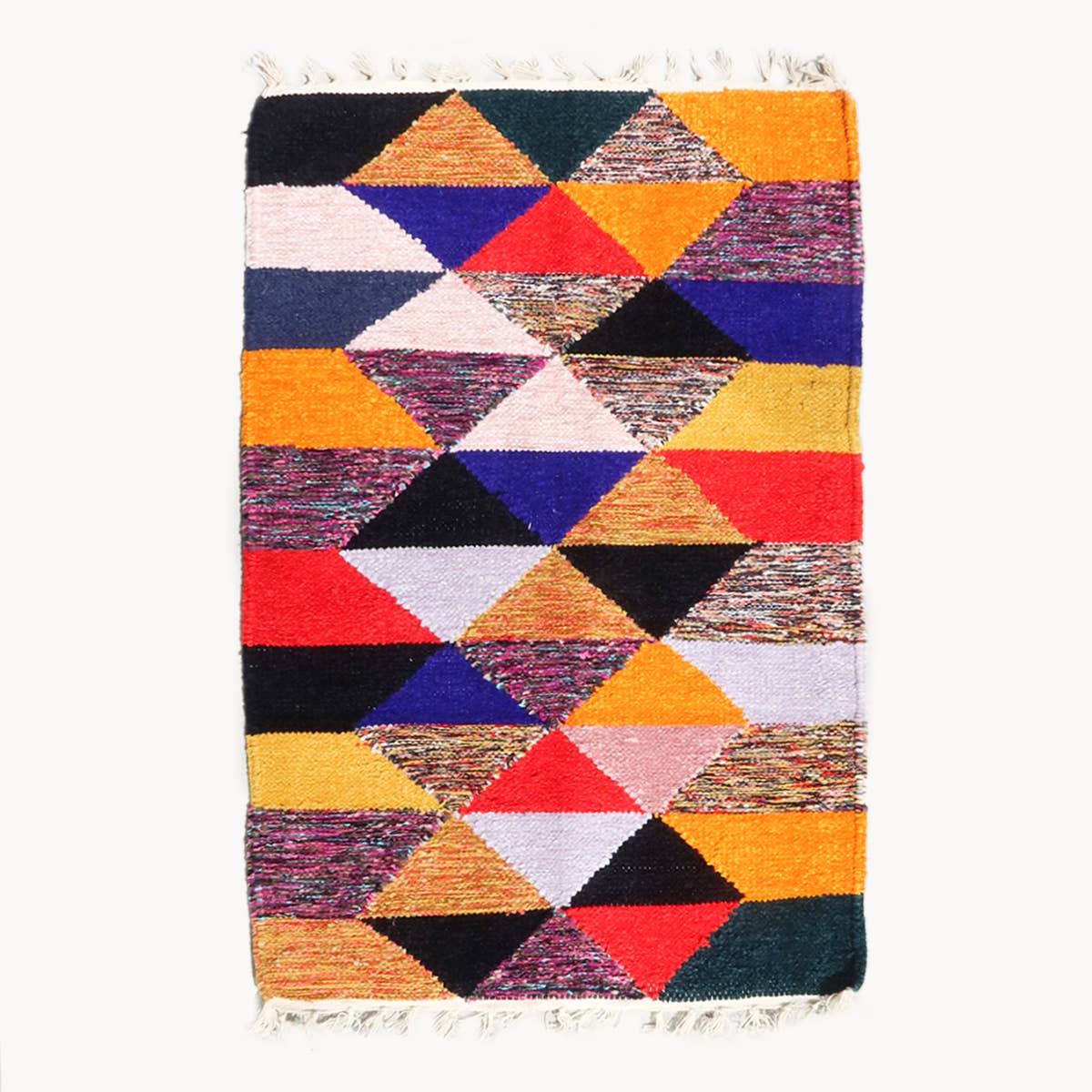 Upcycled Kilim Handwoven Rug 2x3