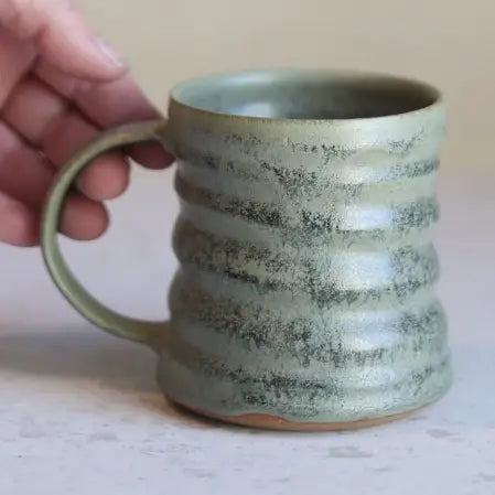 Diner Inspired Pottery Mug