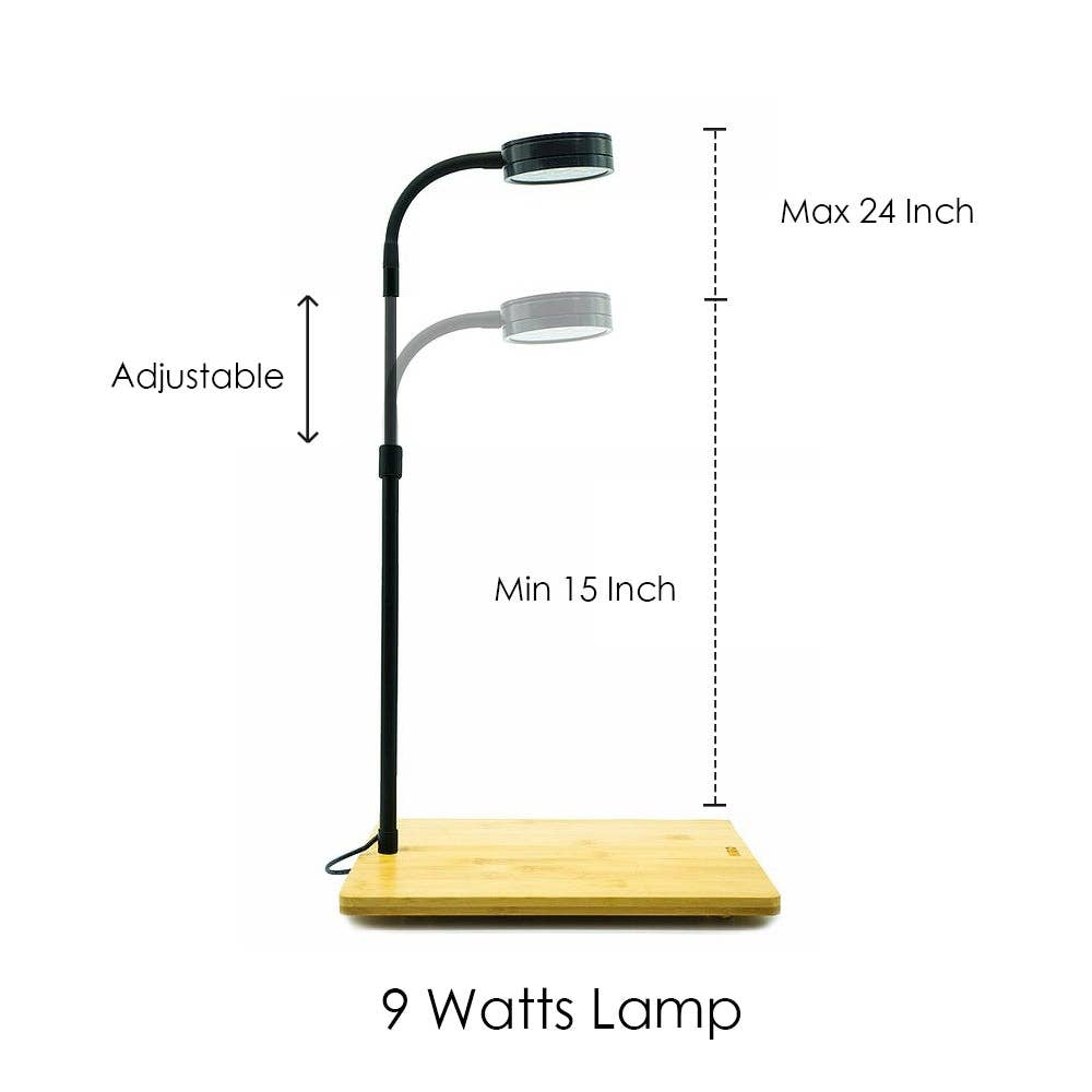 Height Adjustable Nano LED Light: 7 Watts