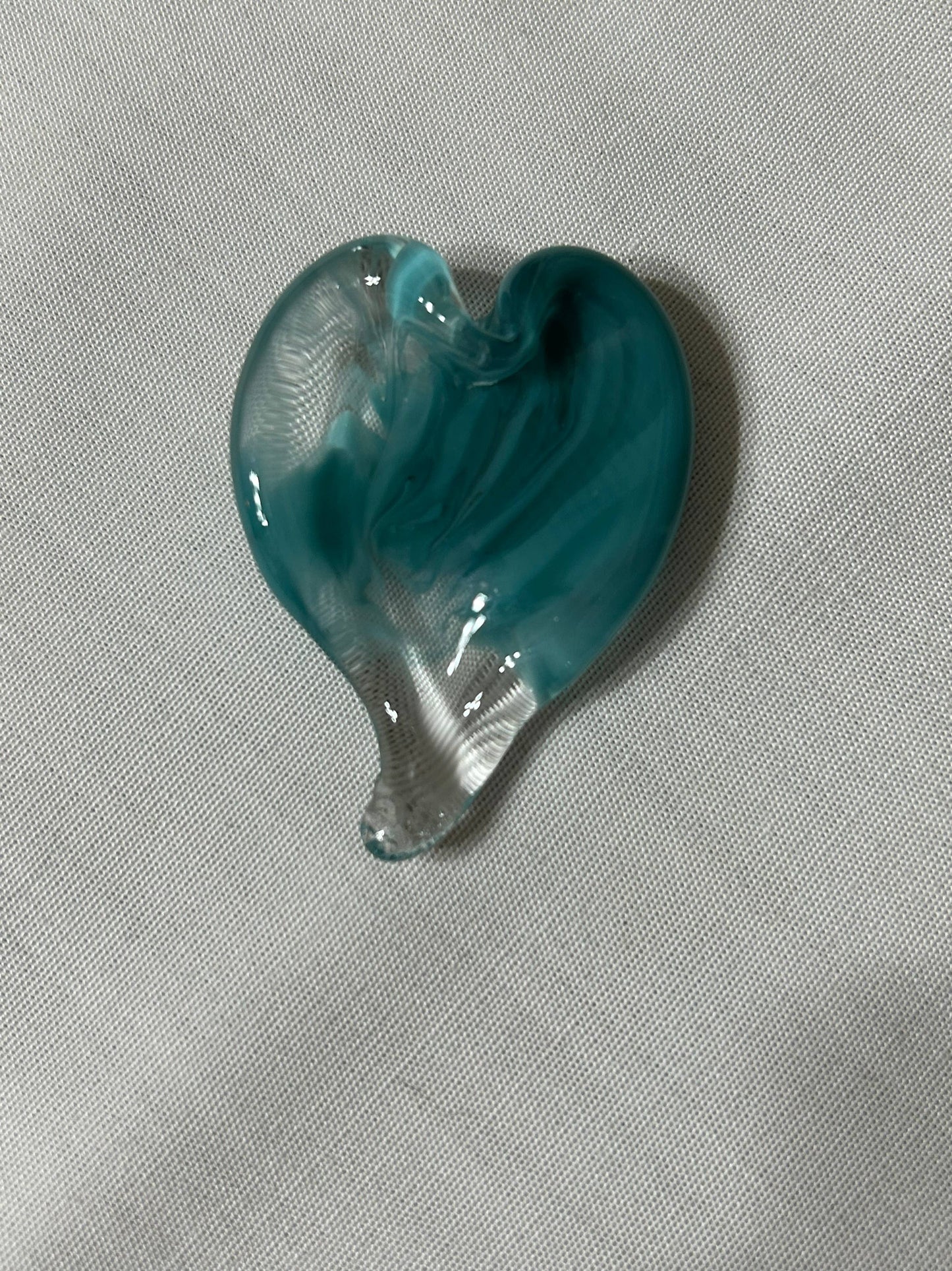 Hand Blown Glass Hearts