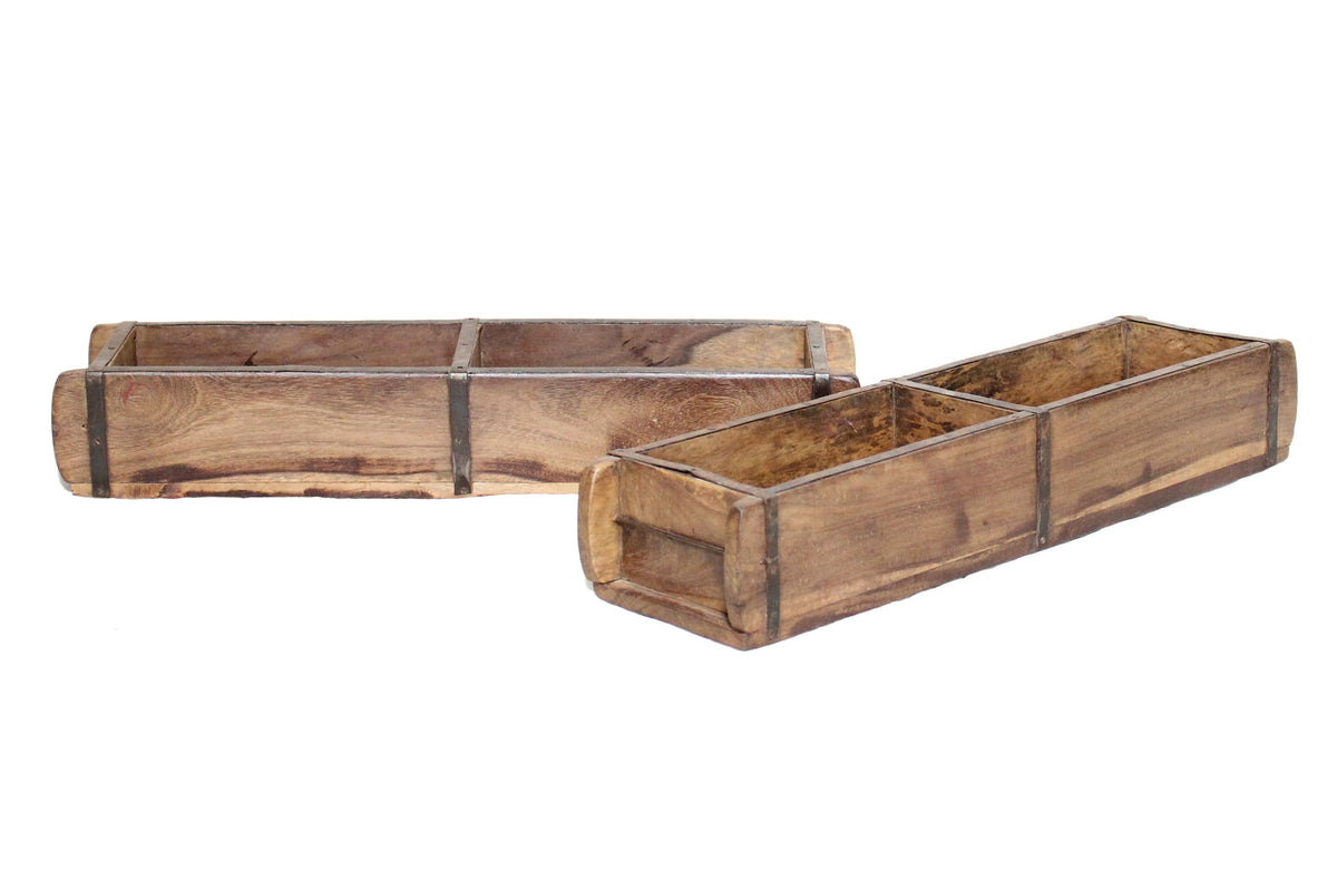 Teak Brick Mold Planter