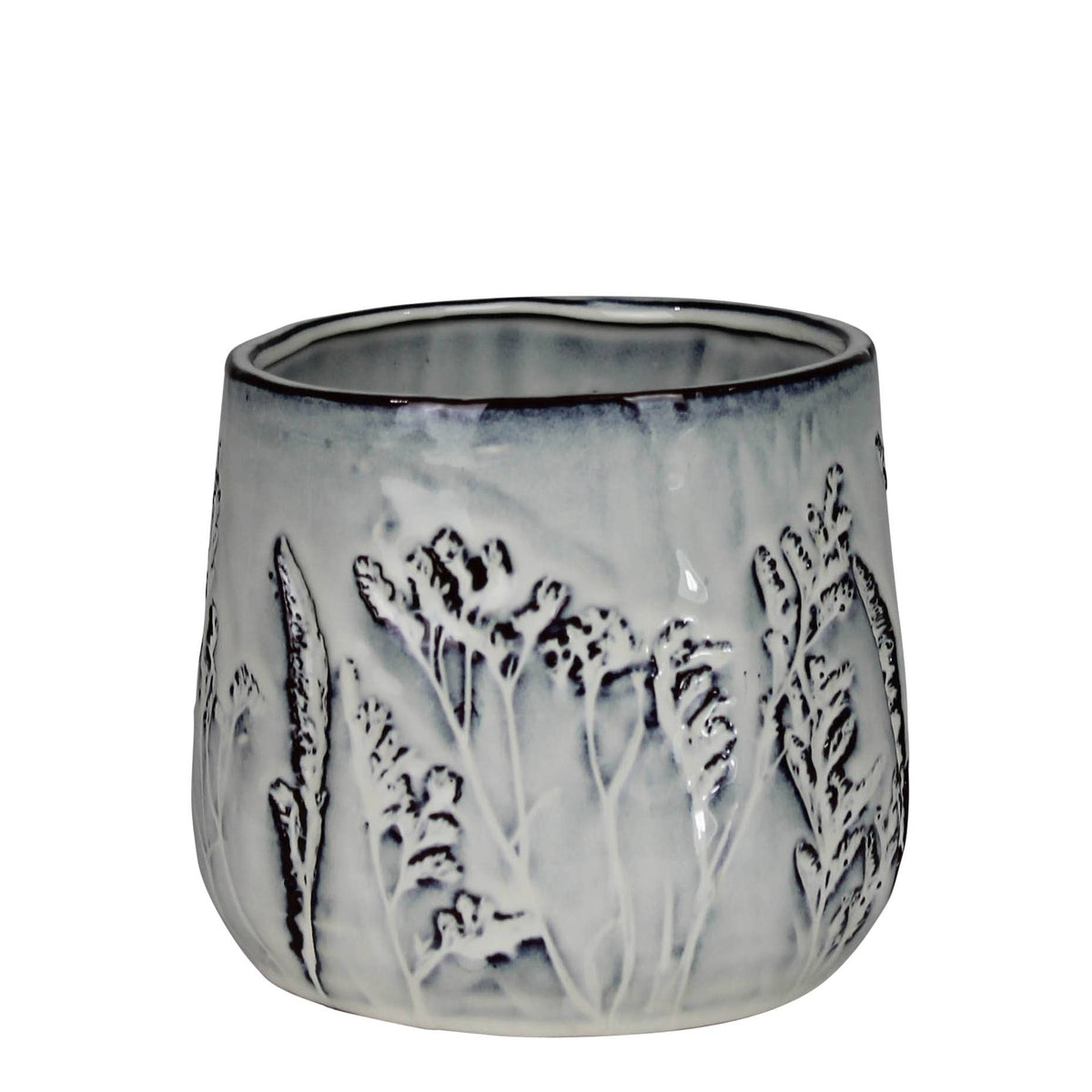 Wildflower Ceramic Cachepot