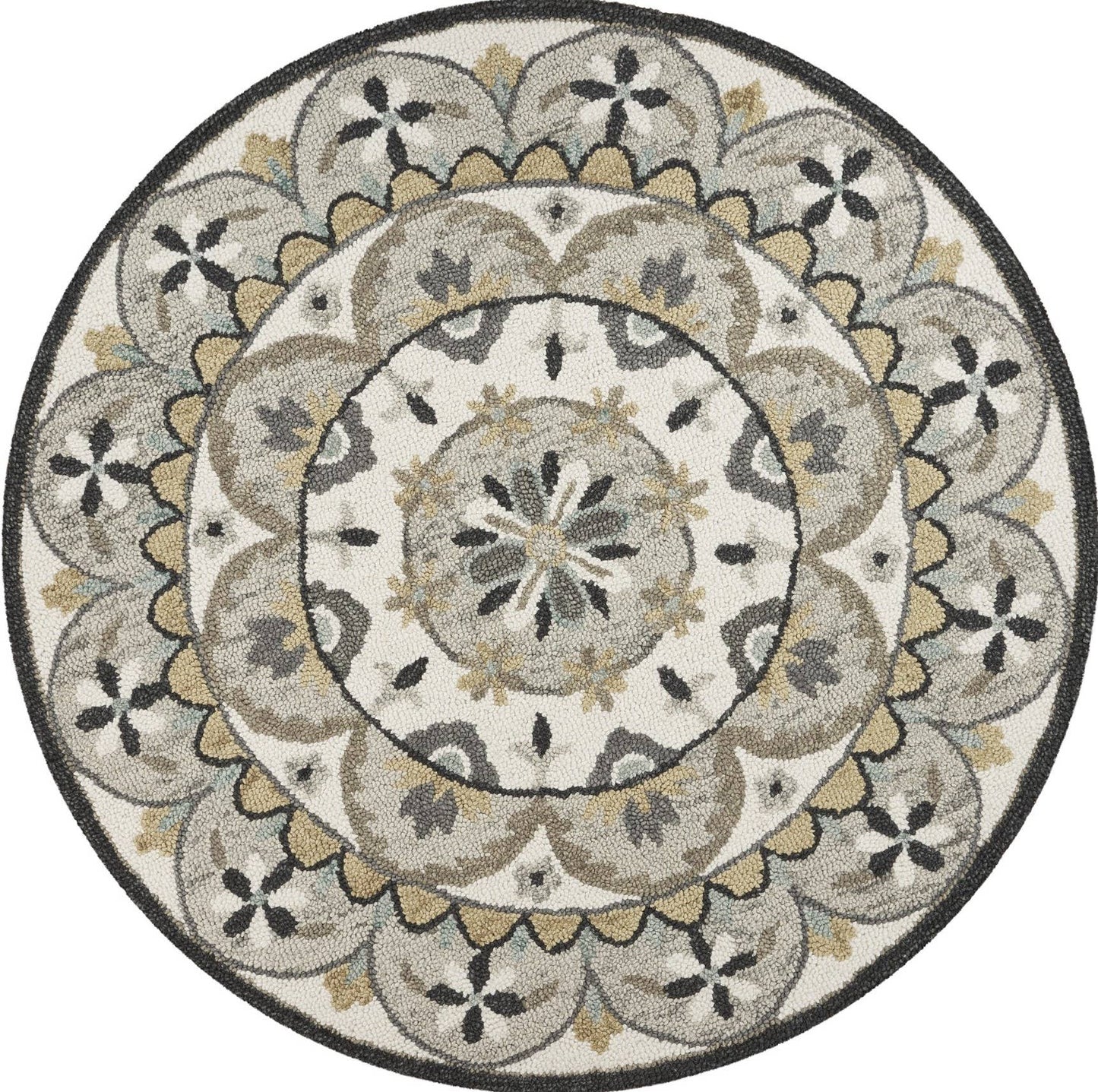 Daniela Hand-Tufted Wool 4' Round Rug