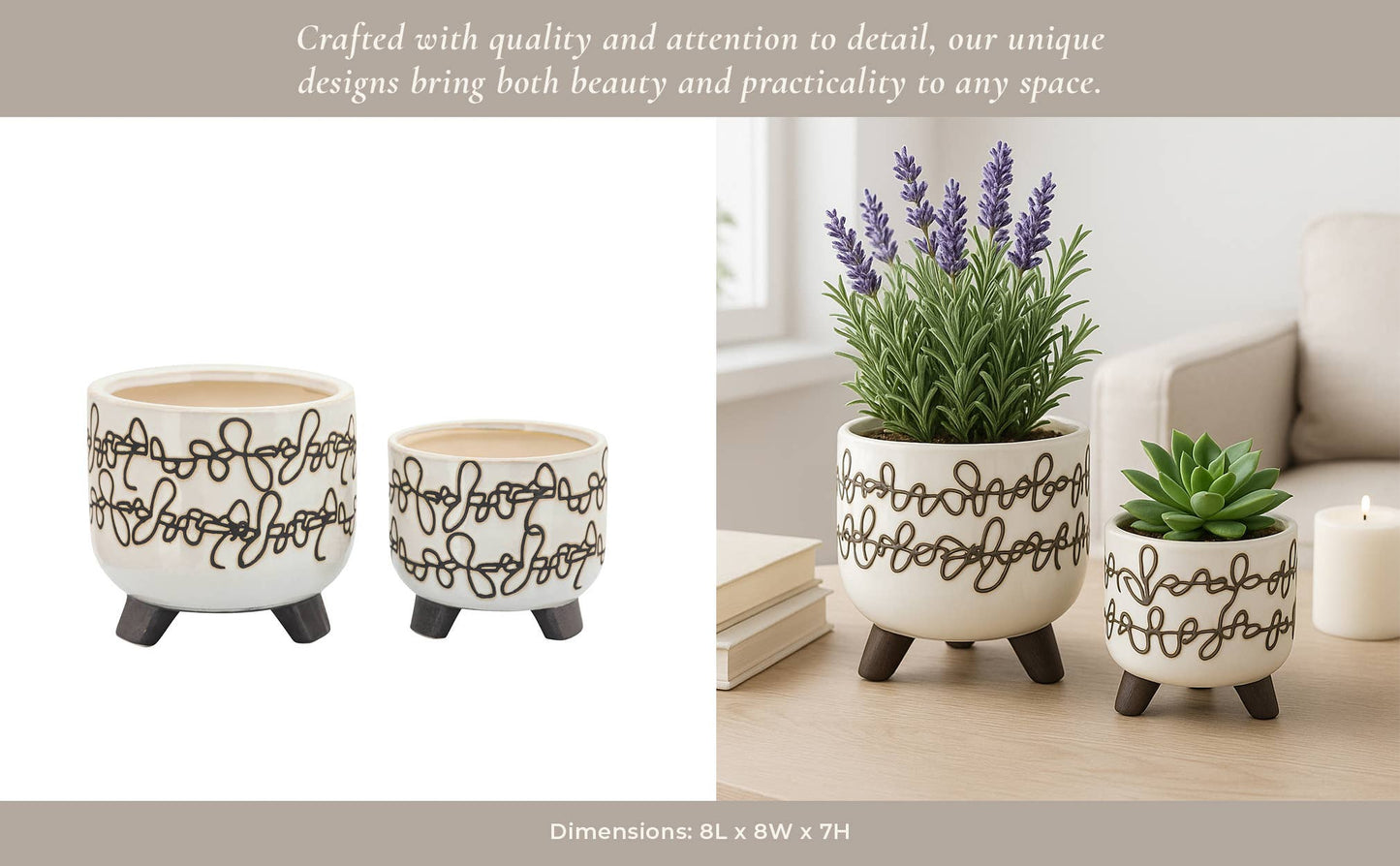 Scribble Planters