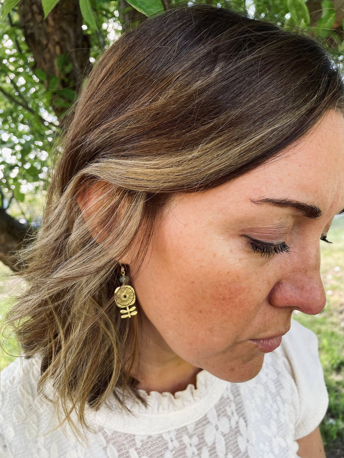 Verdure Silver Earrings