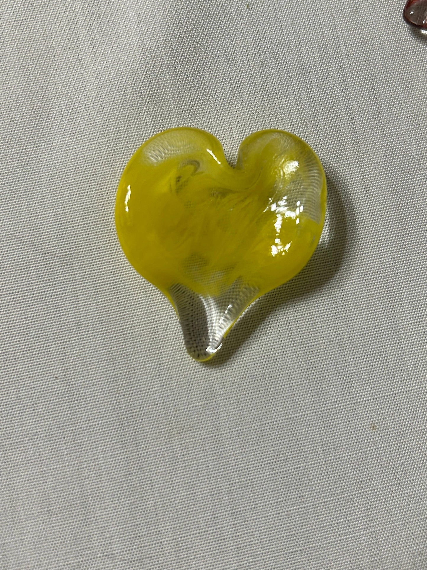 Hand Blown Glass Hearts