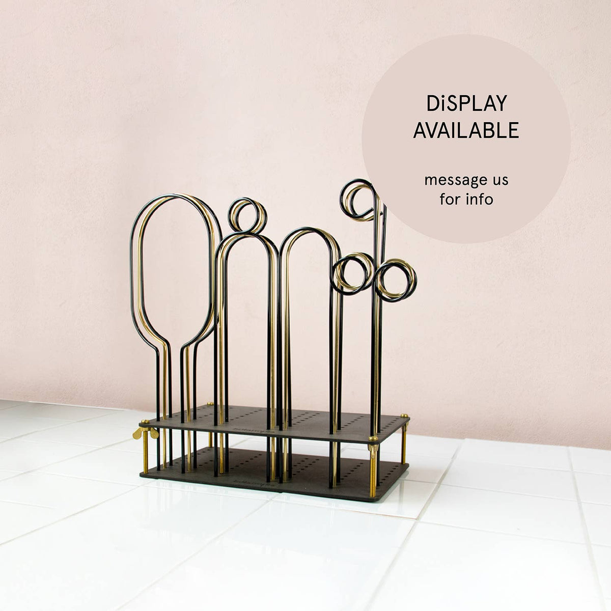 Gold Bump Plant Stake