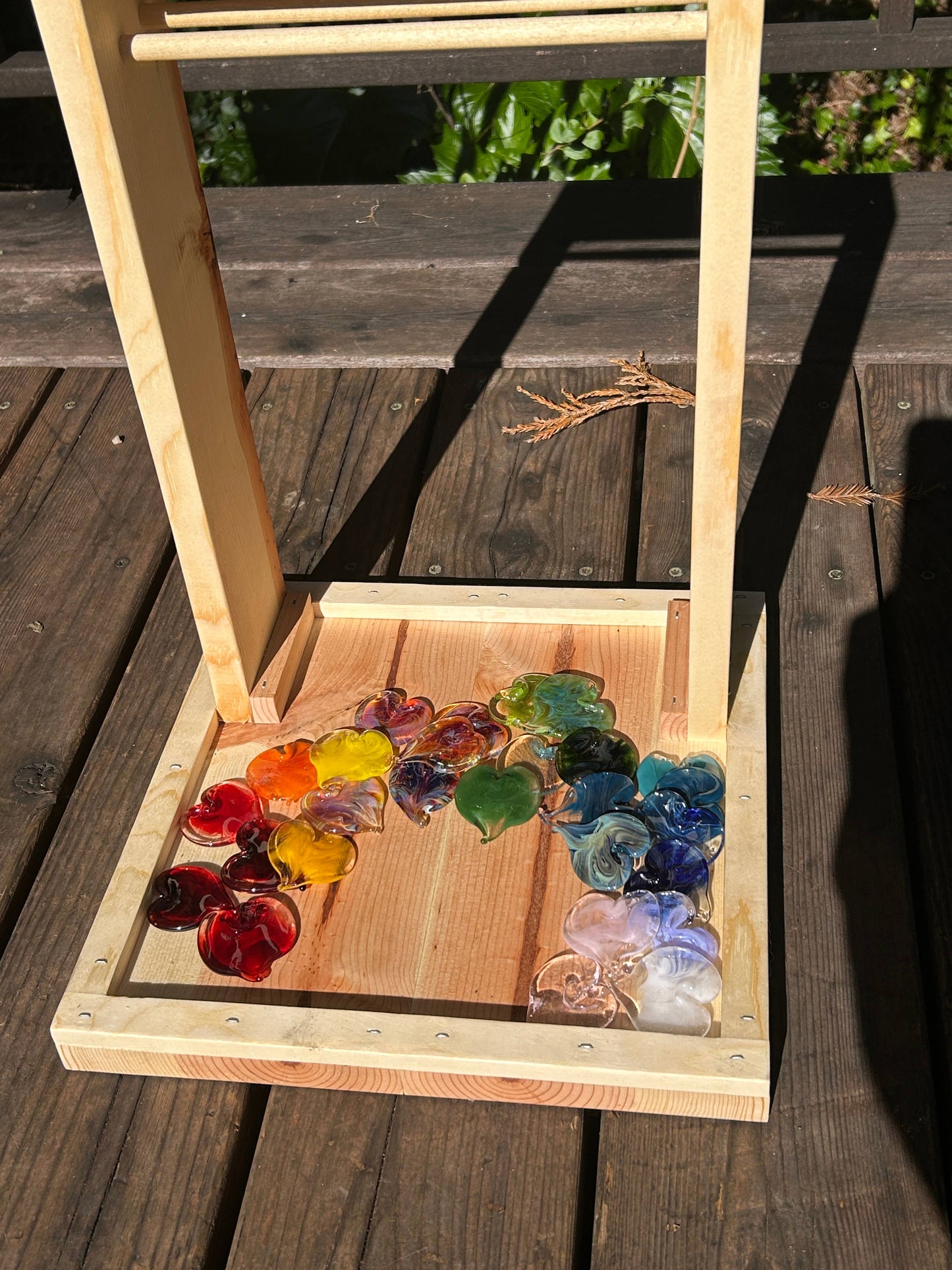 Hand Blown Glass Hearts