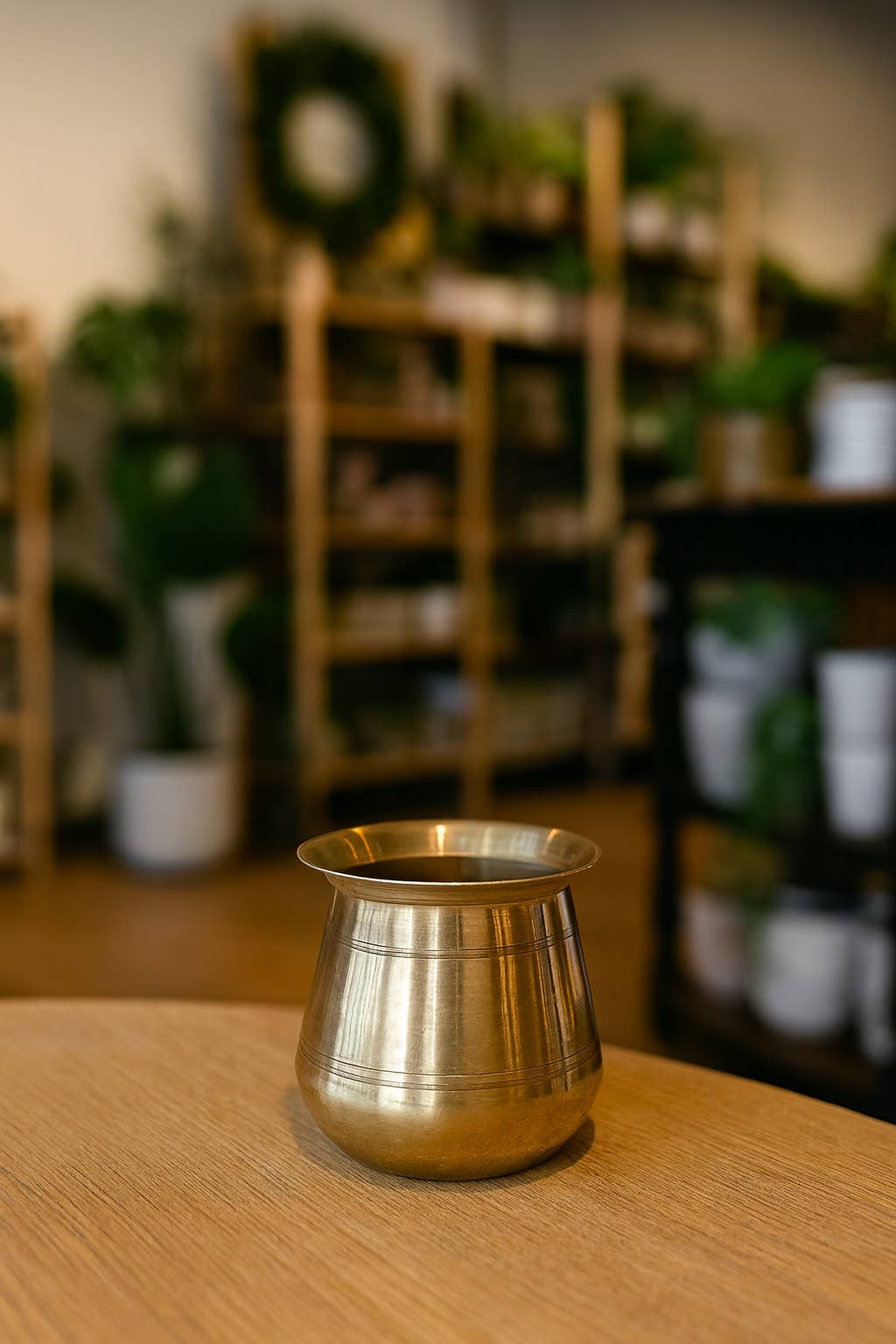 Small Brass Pot