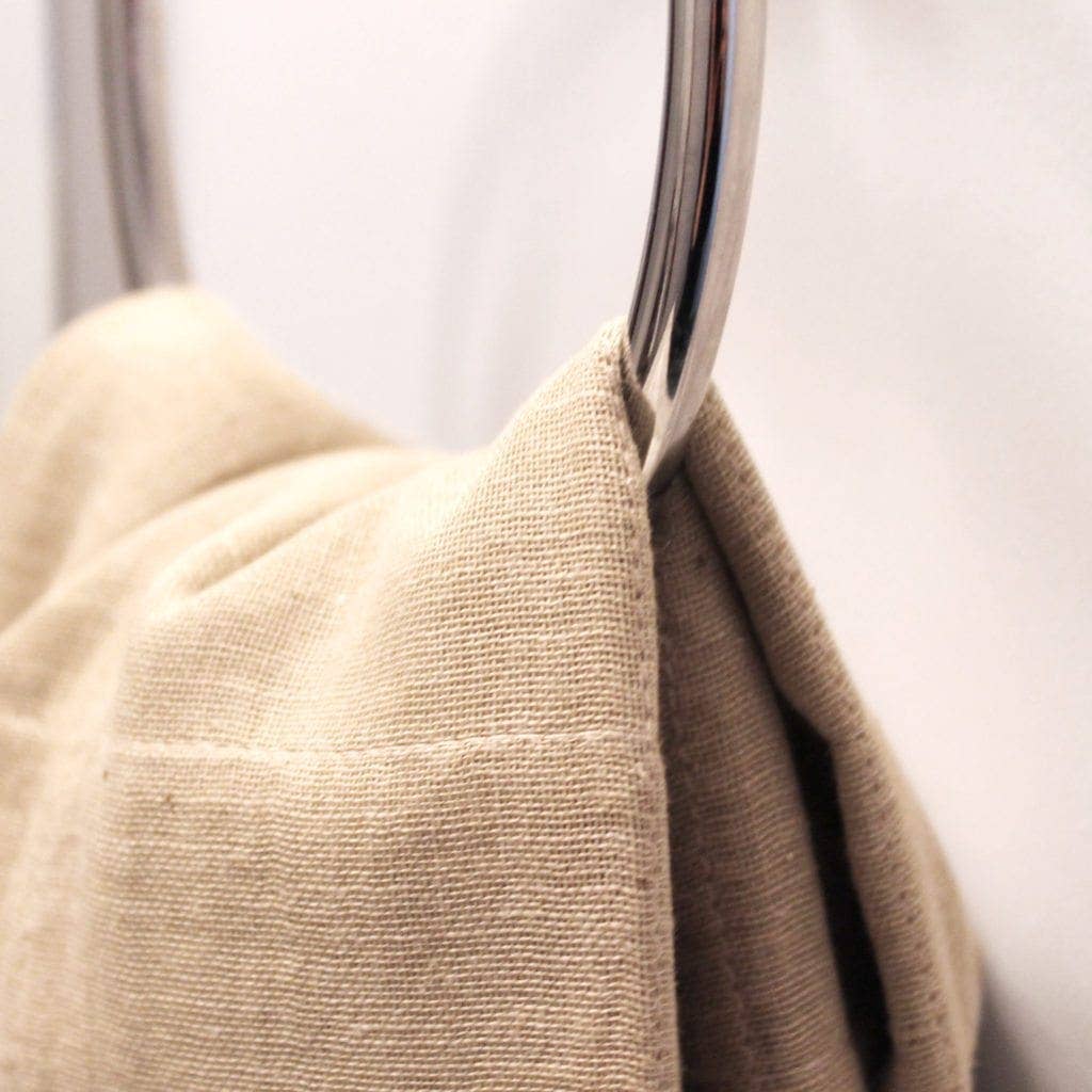 Organic Ivory Cotton Hand Towel