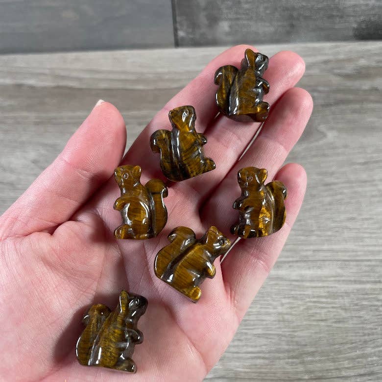 Assorted Gemstone Figurines