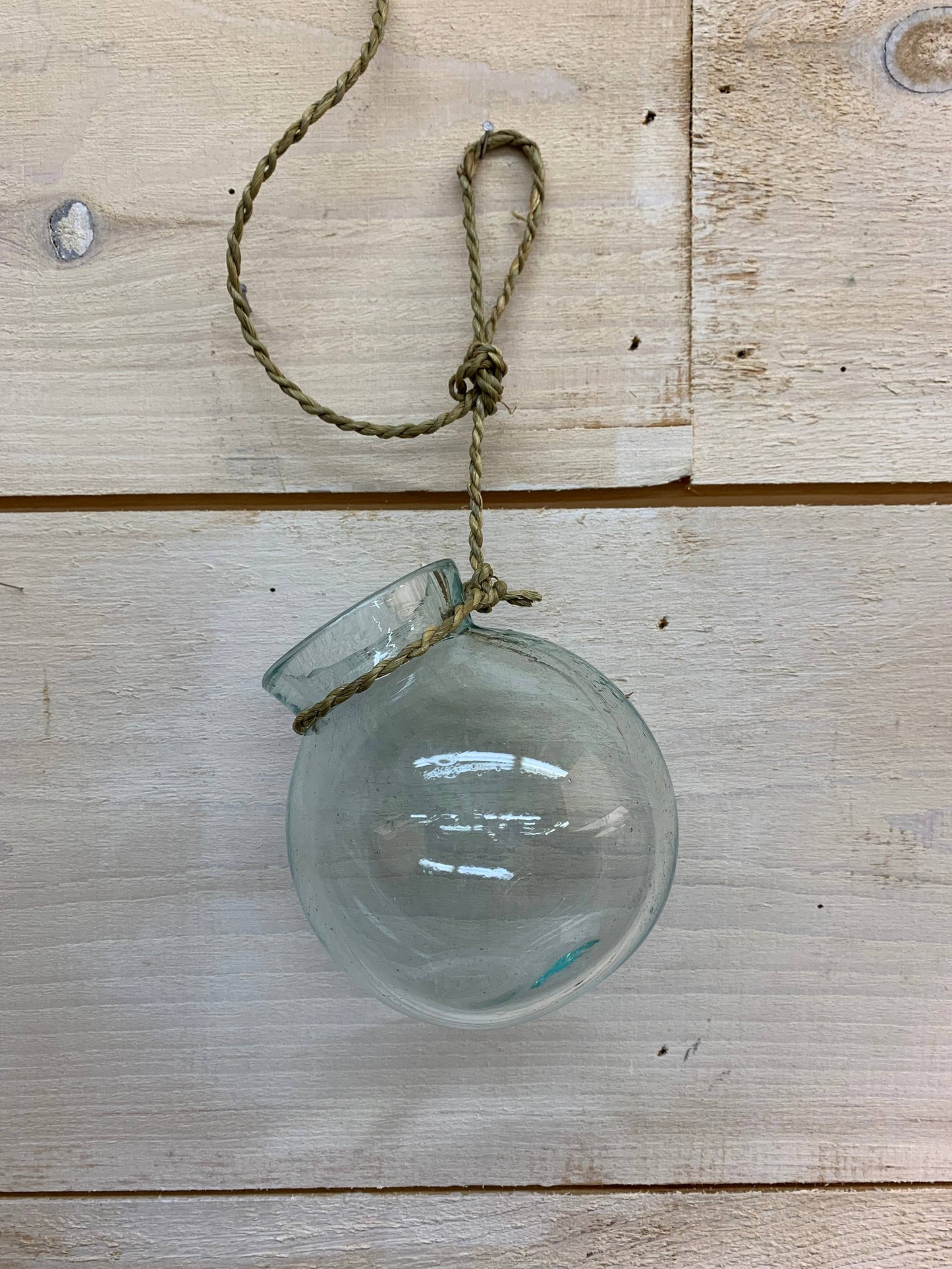 Hanging Glass Planter