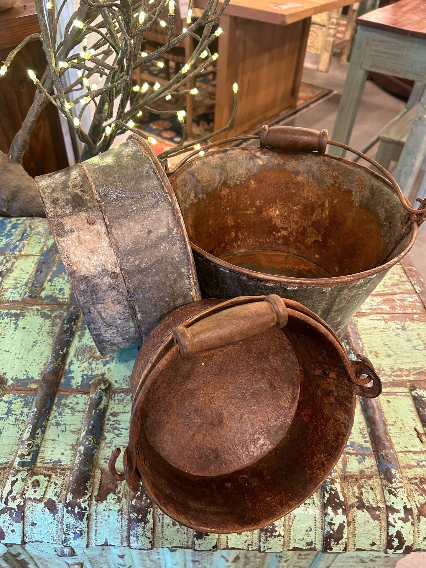 Galvanized Wide Bucket