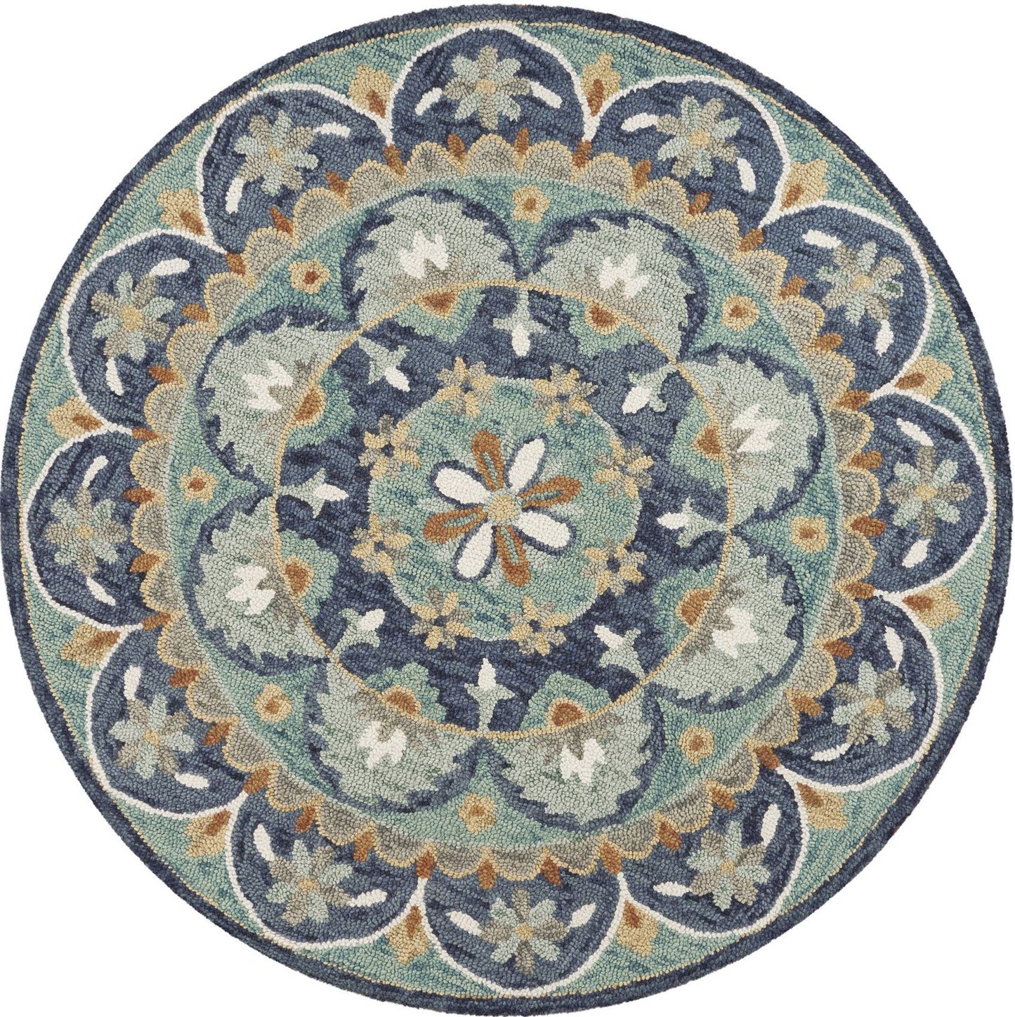 Daniela Hand-Tufted Wool 4' Round Rug
