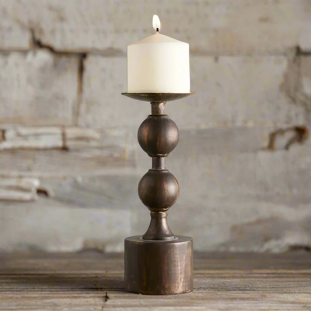 Sphere Metal Candle Holder