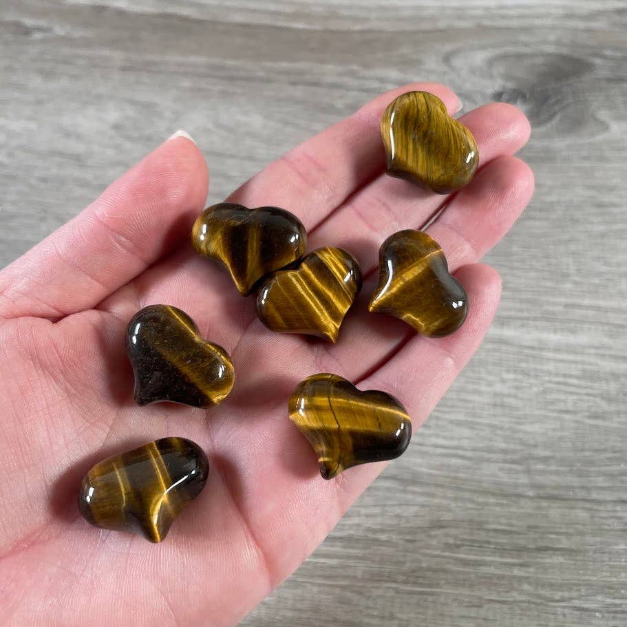 Gemstone Puffy Hearts