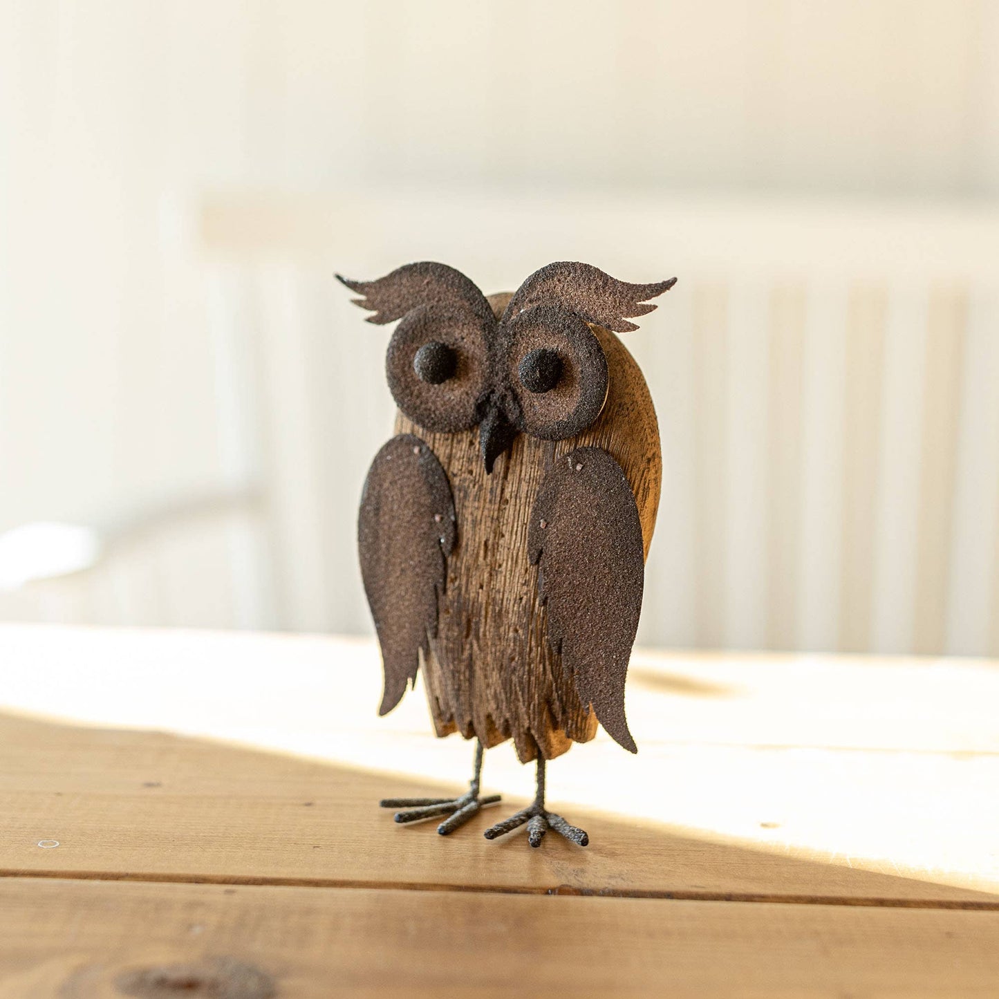 Rustic Barn Owl Figure