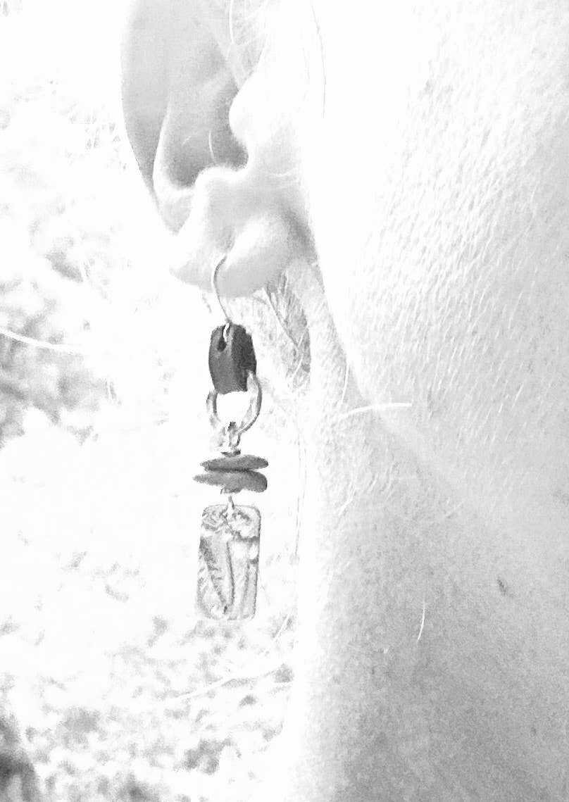 Gold Nature Charm Earrings